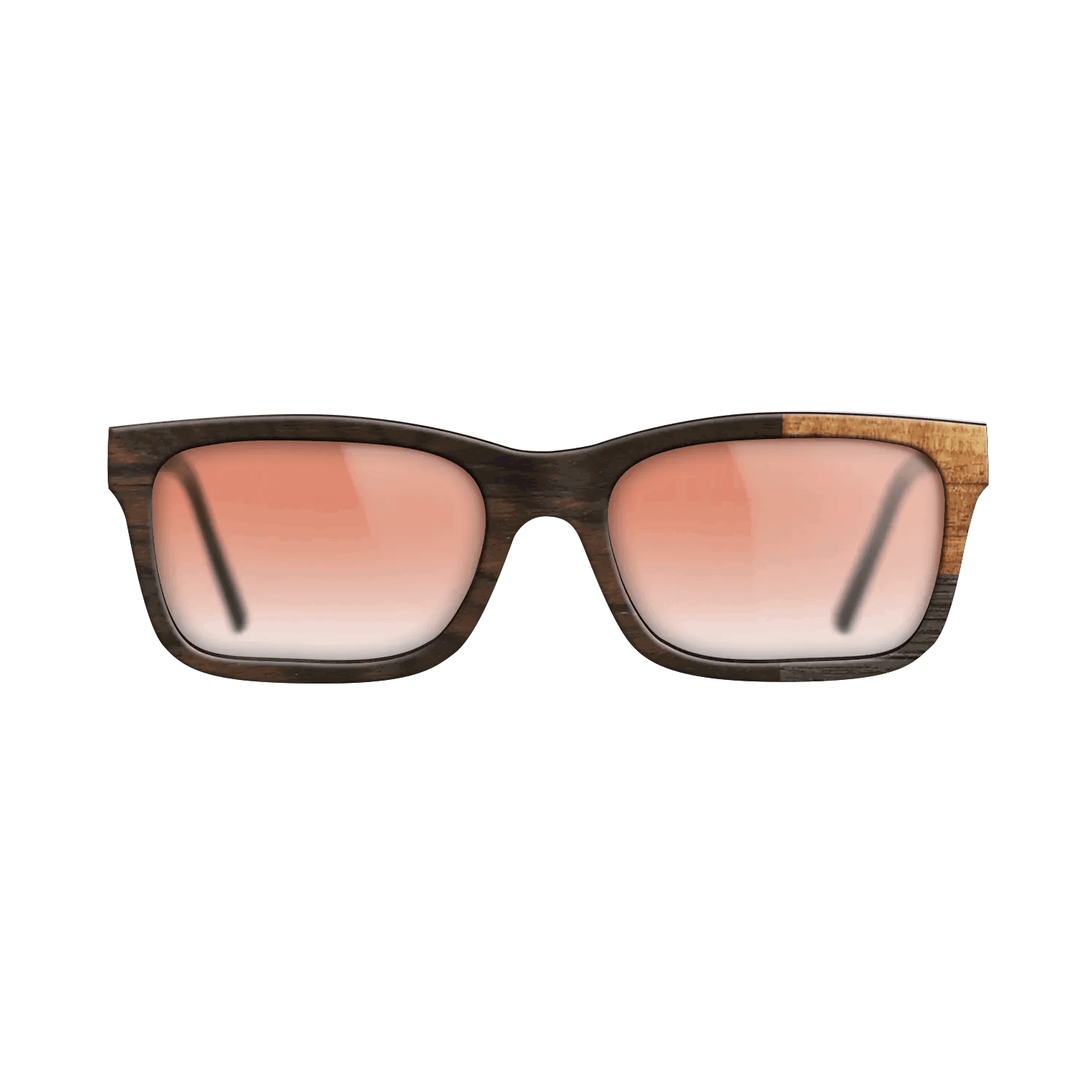 Fumed Oak,Ziricote Dark Quartered,Koa: Cubic Cuts - The Sage - Rectangle - SIRIS wood optic