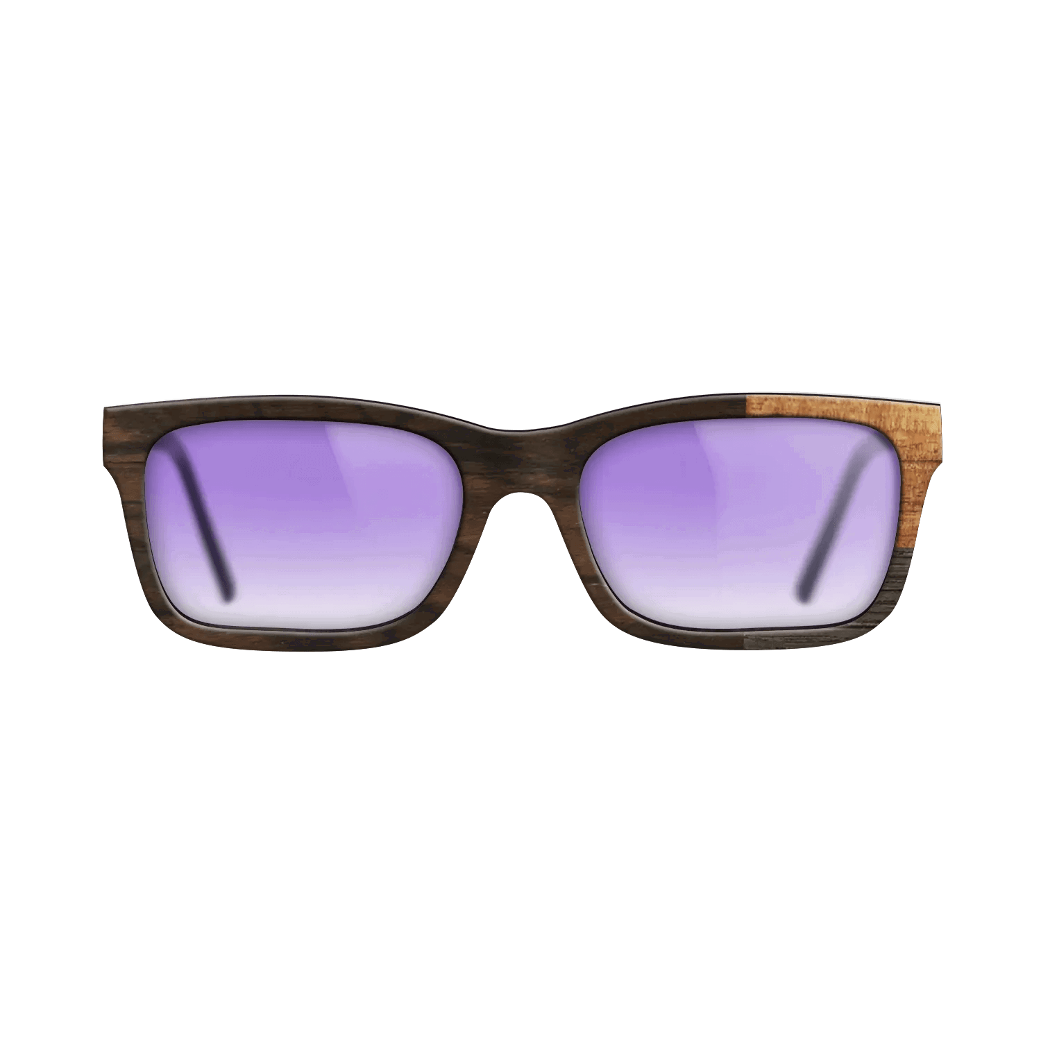 Fumed Oak,Ziricote Dark Quartered,Koa: Cubic Cuts - The Sage - Rectangle - SIRIS wood optic