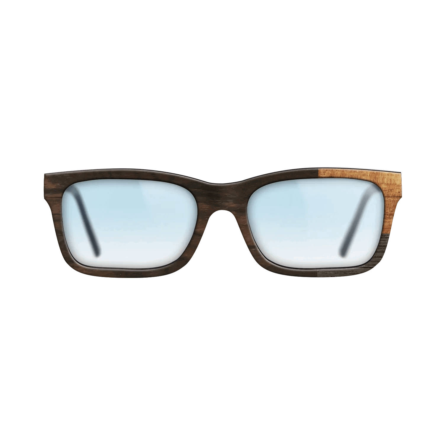 Fumed Oak,Ziricote Dark Quartered,Koa: Cubic Cuts - The Sage - Rectangle - SIRIS wood optic