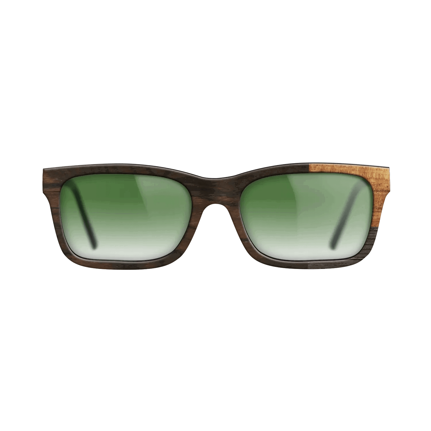 Fumed Oak,Ziricote Dark Quartered,Koa: Cubic Cuts - The Sage - Rectangle - SIRIS wood optic