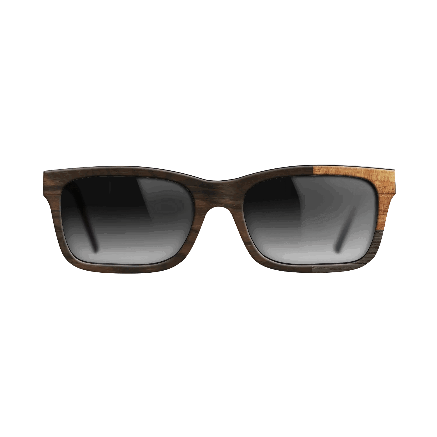 Fumed Oak,Ziricote Dark Quartered,Koa: Cubic Cuts - The Sage - Rectangle - SIRIS wood optic