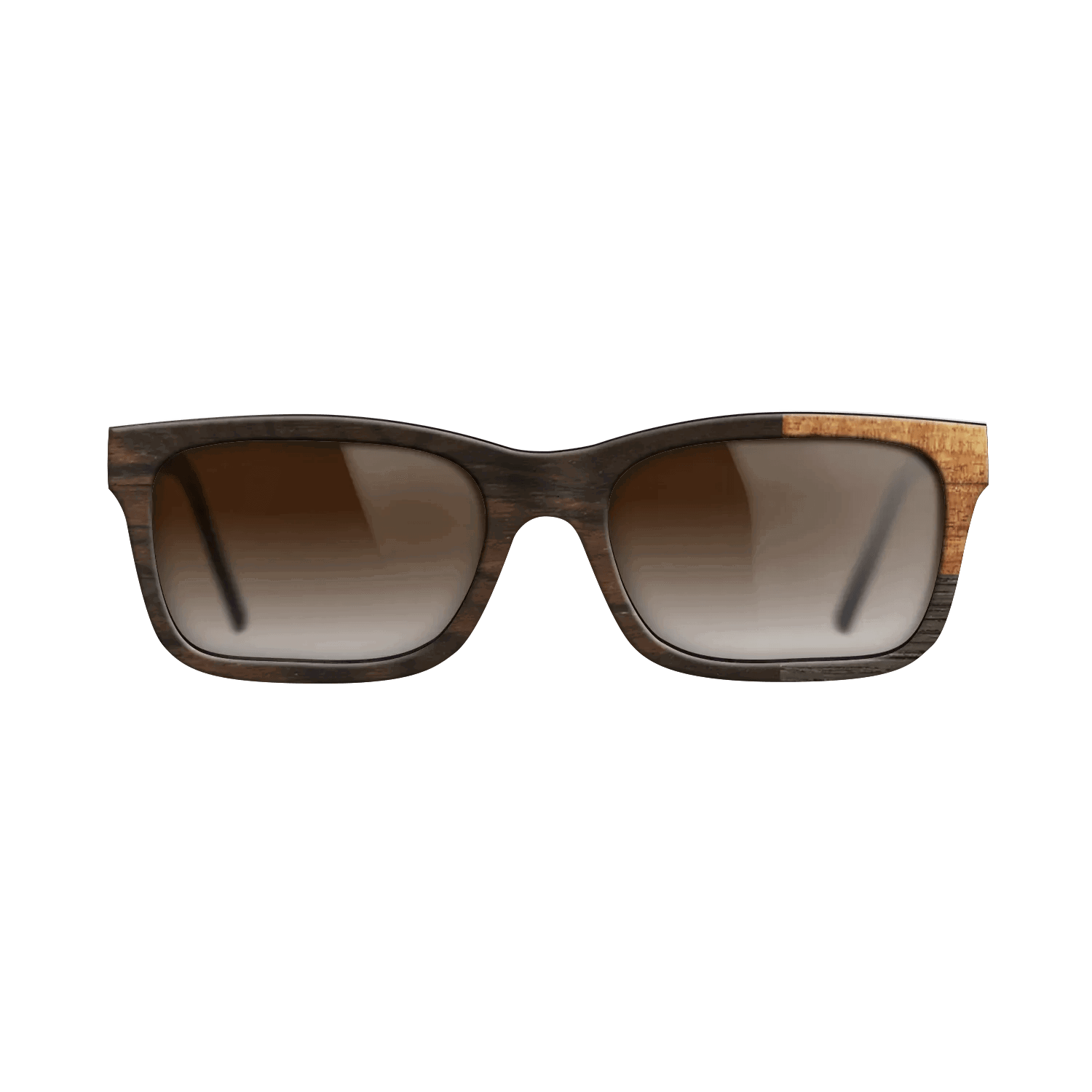 Fumed Oak,Ziricote Dark Quartered,Koa: Cubic Cuts - The Sage - Rectangle - SIRIS wood optic
