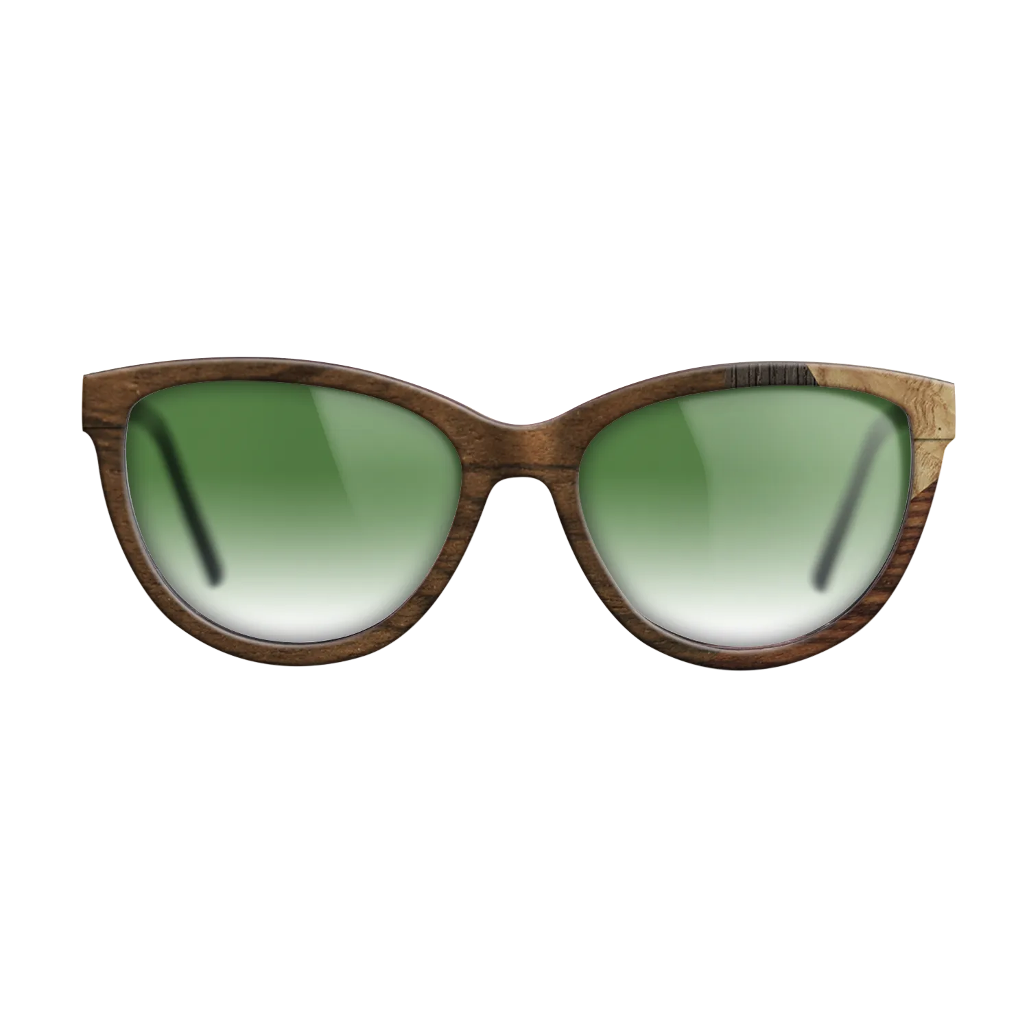 Fumed Oak,Ziricote Dark Quartered,Olive Burl,Kingwood: Mosaic - The Maiden - Cat - 1222 - SIRIS wood optic