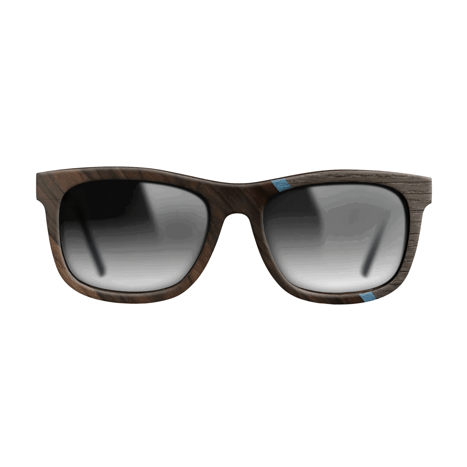 Fumed Oak,Ziricote Dark Quartered,Poplar Dyed: Blue Denim,Royal White Ebony: Angle Cut - The Hero - Square - 740 - SIRIS wood optic