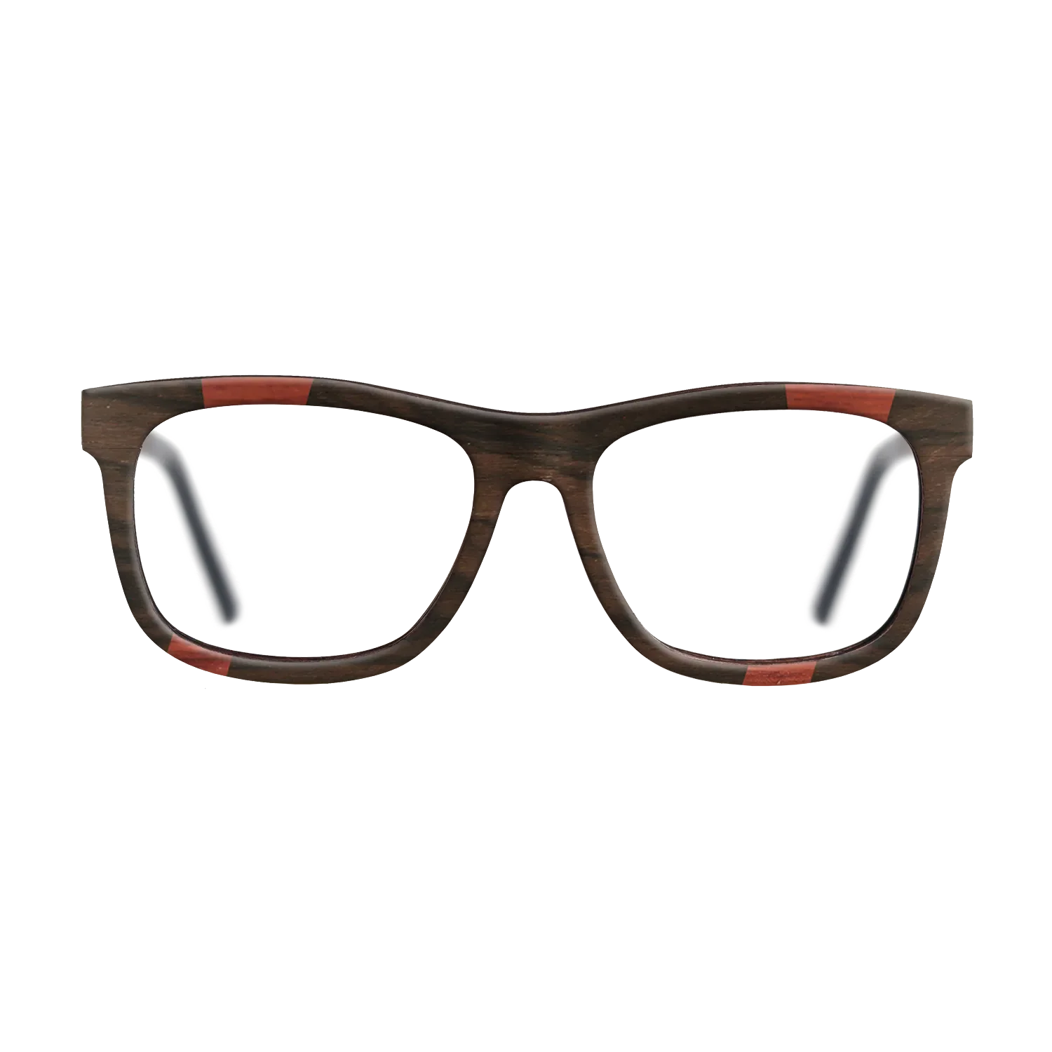 Fumed Oak,Ziricote Dark Quartered,Poplar Dyed: Red,Kingwood: Fractal - The Hero - Square - 1373 - SIRIS wood optic