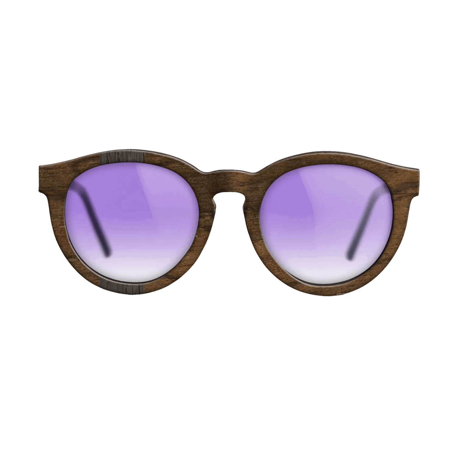 Fumed Oak,Ziricote Dark Quartered: Splice - The Rebel - Round - SIRIS wood optic
