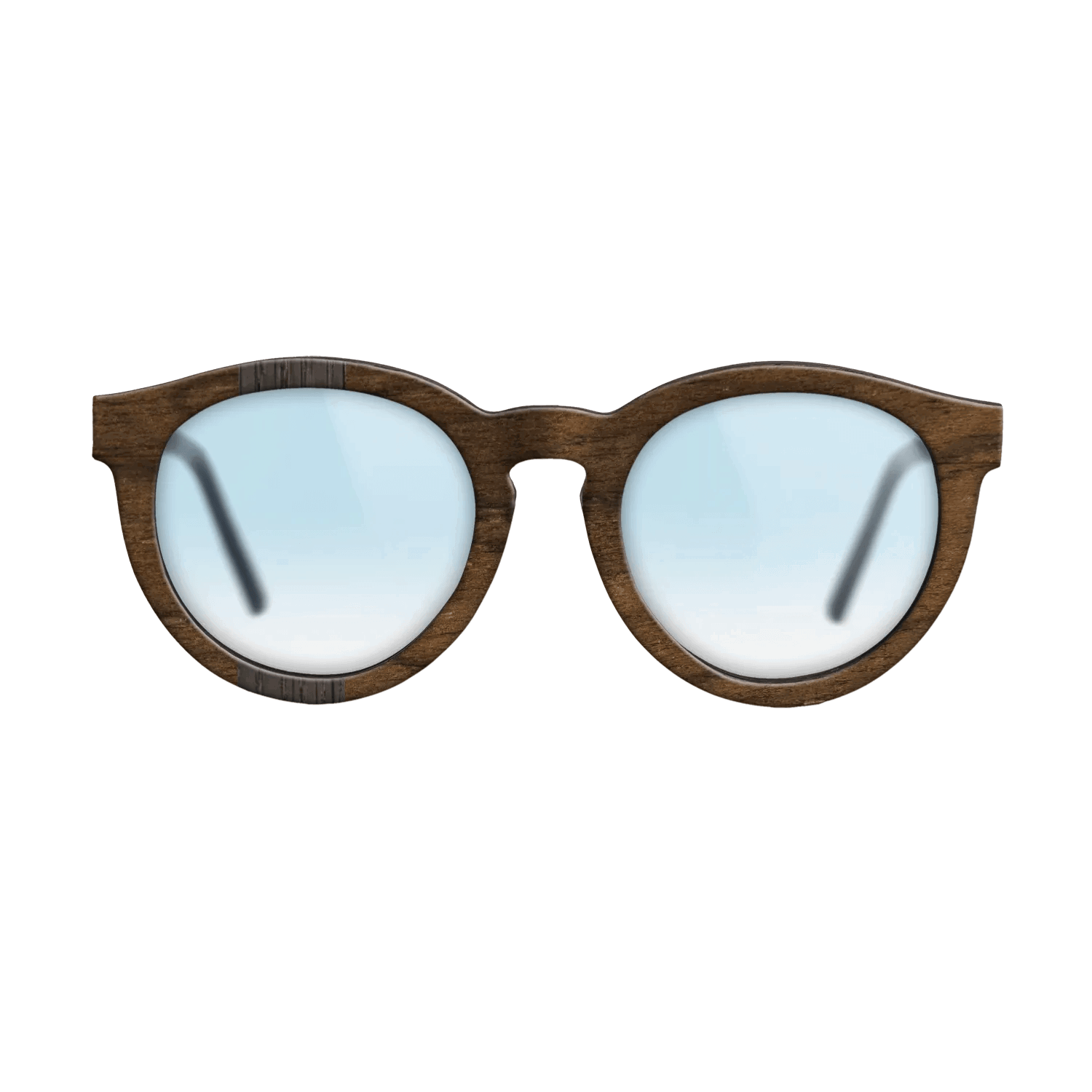 Fumed Oak,Ziricote Dark Quartered: Splice - The Rebel - Round - SIRIS wood optic
