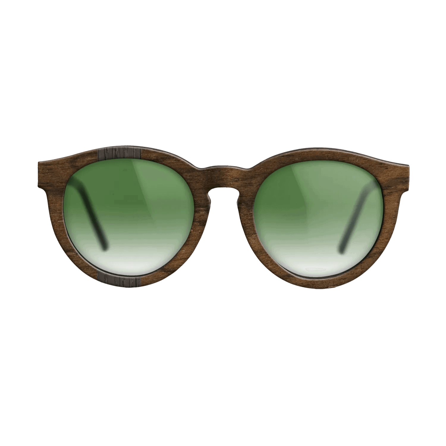 Fumed Oak,Ziricote Dark Quartered: Splice - The Rebel - Round - SIRIS wood optic