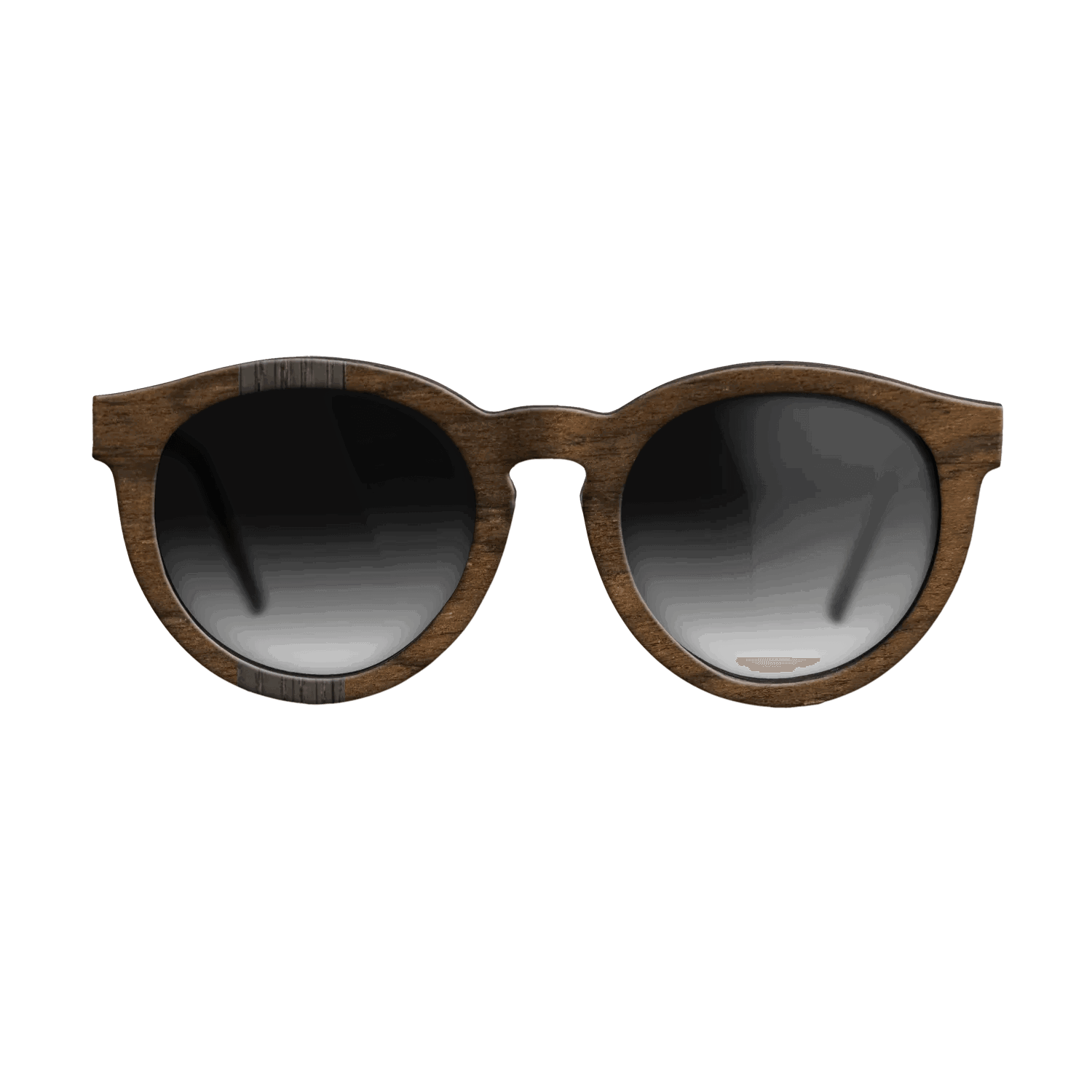 Fumed Oak,Ziricote Dark Quartered: Splice - The Rebel - Round - SIRIS wood optic