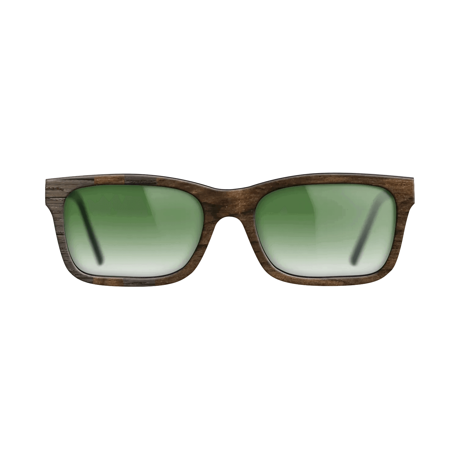 Fumed Oak,Ziricote Dark Quartered: Splice - The Sage - Rectangle - 1752 - SIRIS wood optic