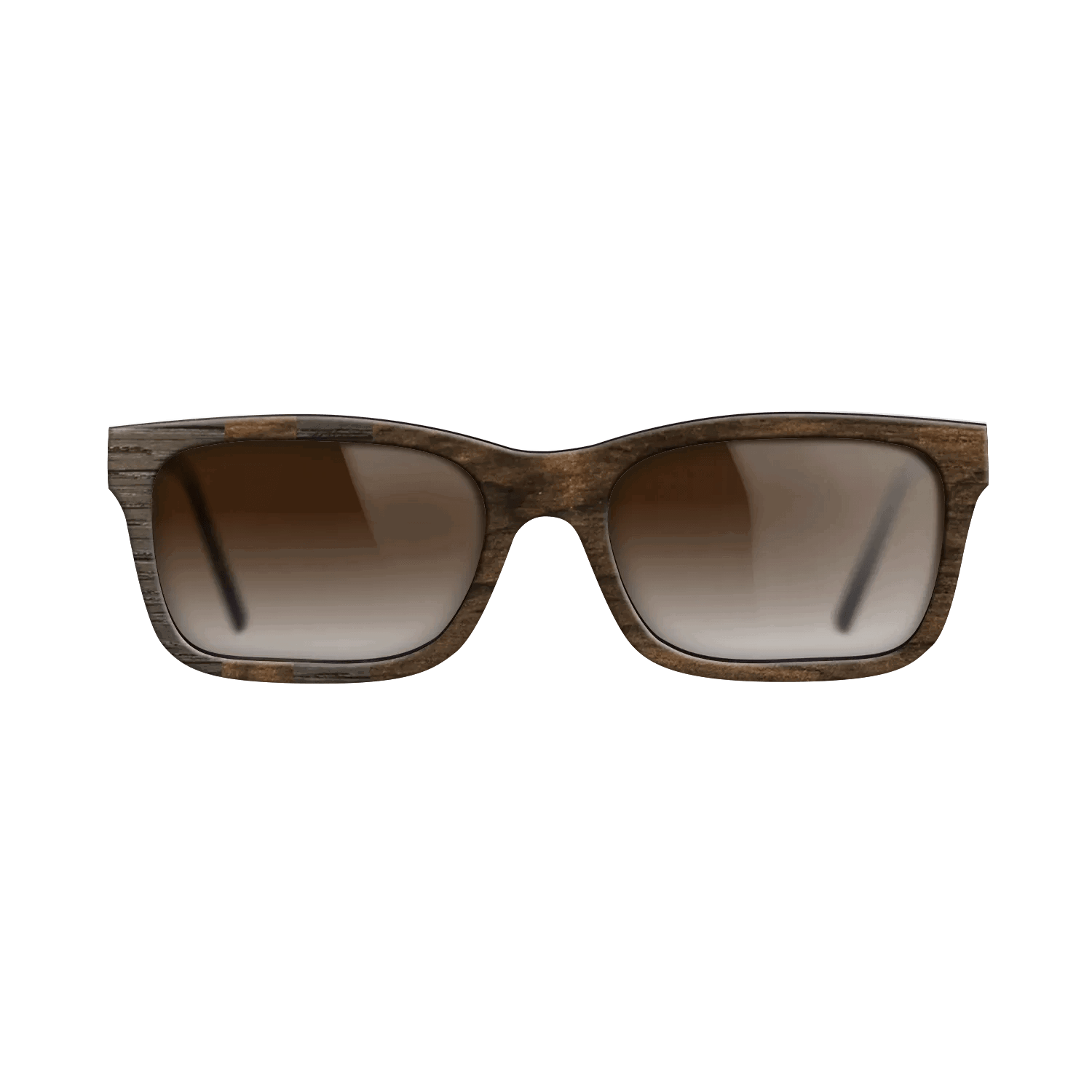 Fumed Oak,Ziricote Dark Quartered: Splice - The Sage - Rectangle - 1752 - SIRIS wood optic