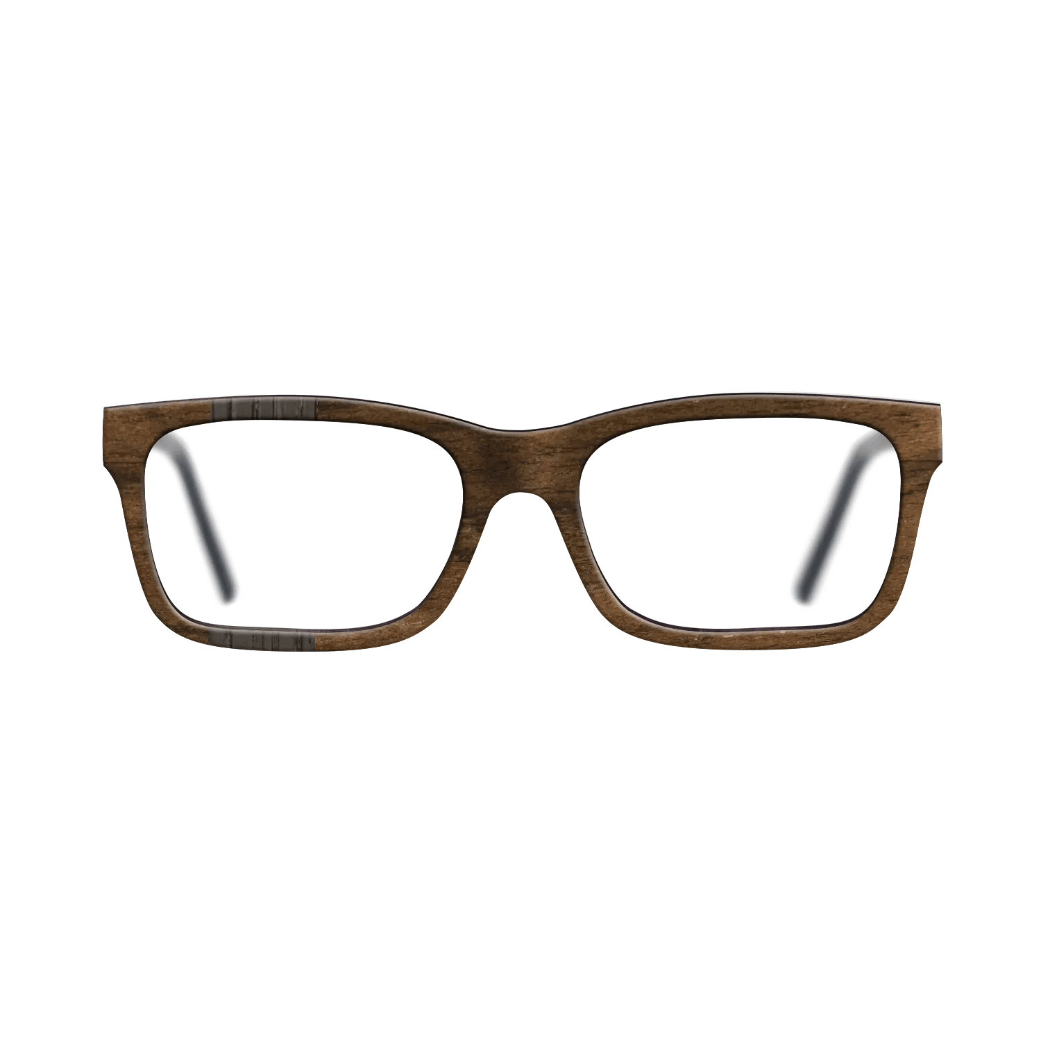 Fumed Oak,Ziricote Dark Quartered: Splice - The Sage - Rectangle - SIRIS wood optic