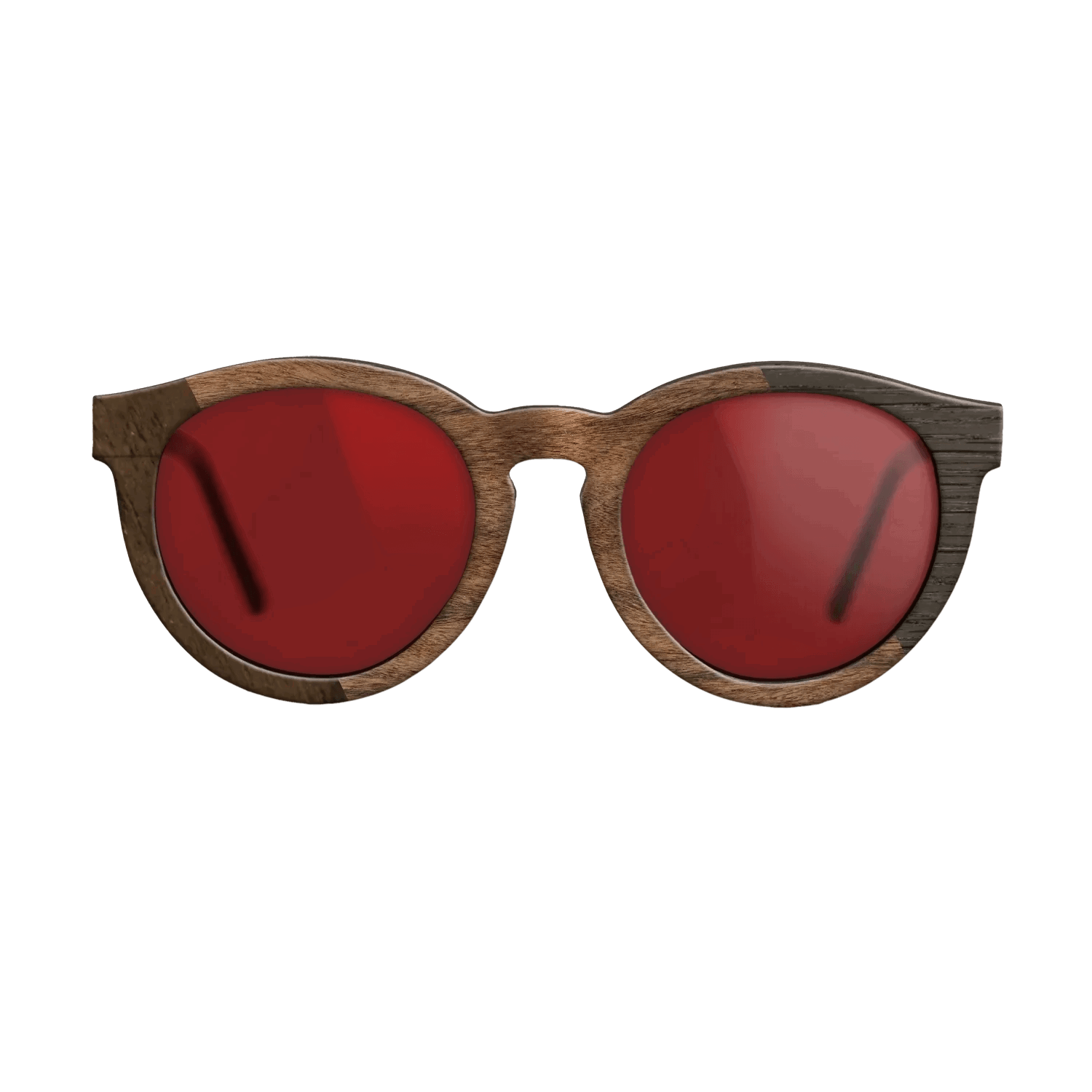 Fumed Oak,Ziricote Dark Quartered,Walnut Claro Light,Santos Rosewood Light: Bauhaus - The Rebel - Round - SIRIS wood optic