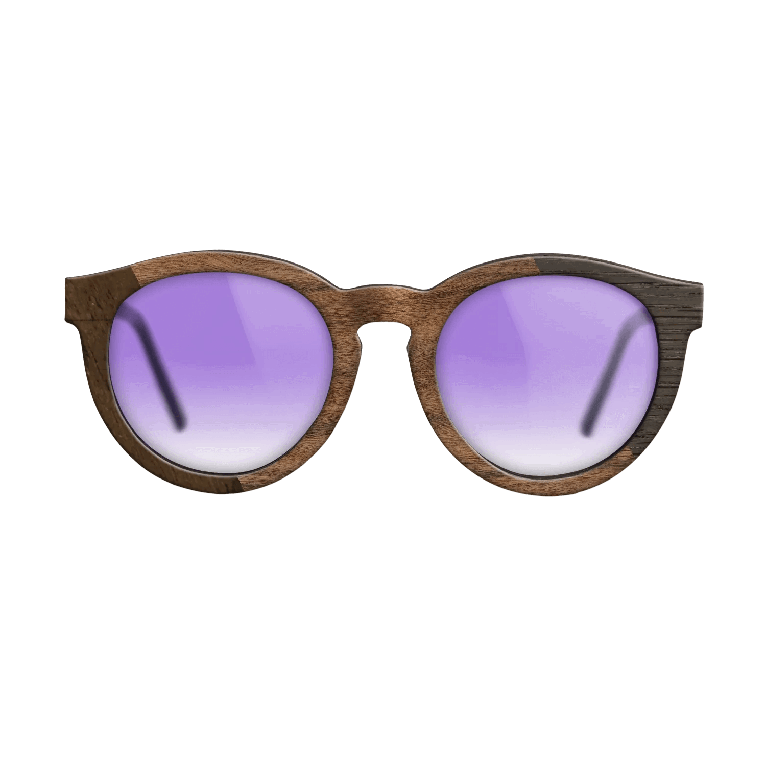 Fumed Oak,Ziricote Dark Quartered,Walnut Claro Light,Santos Rosewood Light: Bauhaus - The Rebel - Round - SIRIS wood optic
