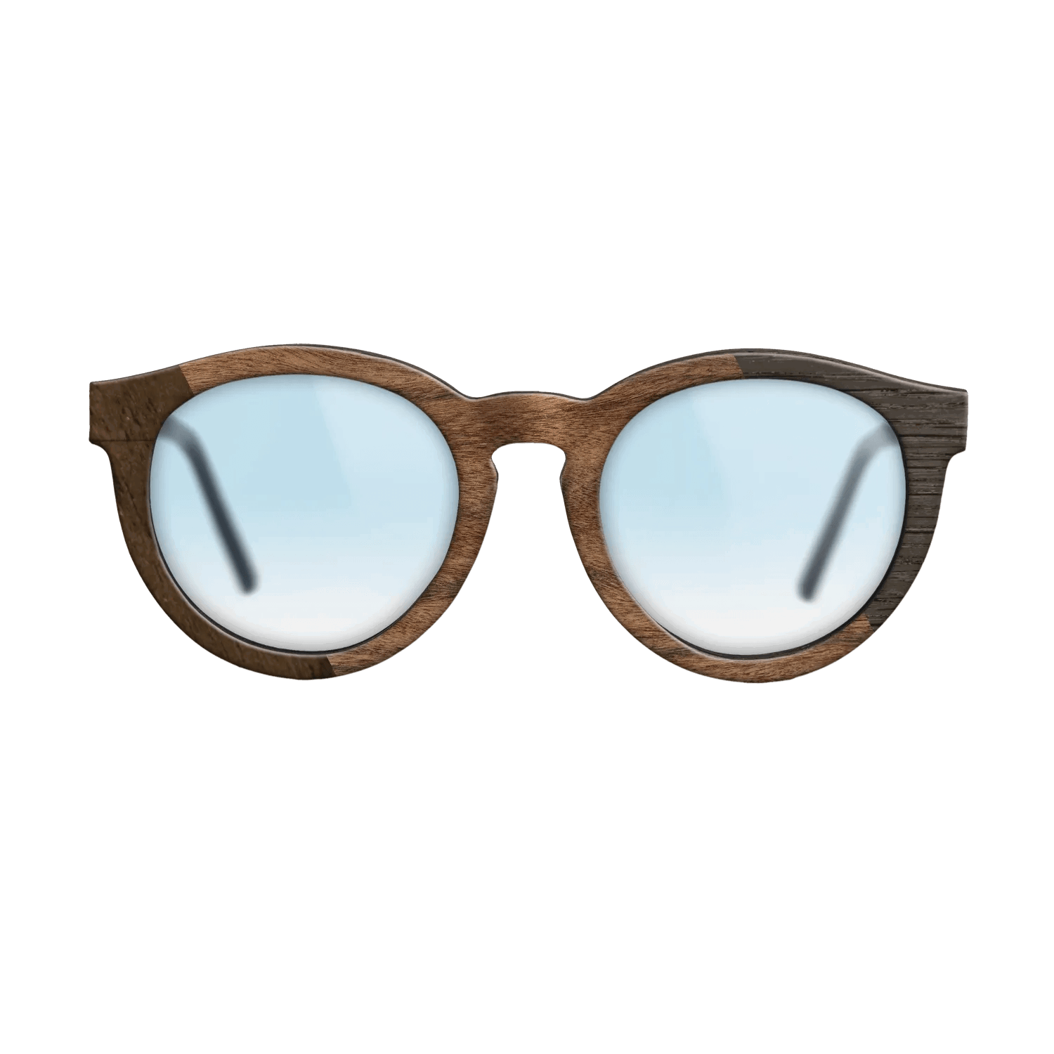 Fumed Oak,Ziricote Dark Quartered,Walnut Claro Light,Santos Rosewood Light: Bauhaus - The Rebel - Round - SIRIS wood optic