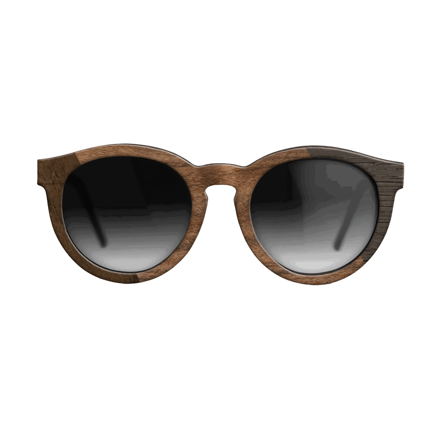Fumed Oak,Ziricote Dark Quartered,Walnut Claro Light,Santos Rosewood Light: Bauhaus - The Rebel - Round - SIRIS wood optic