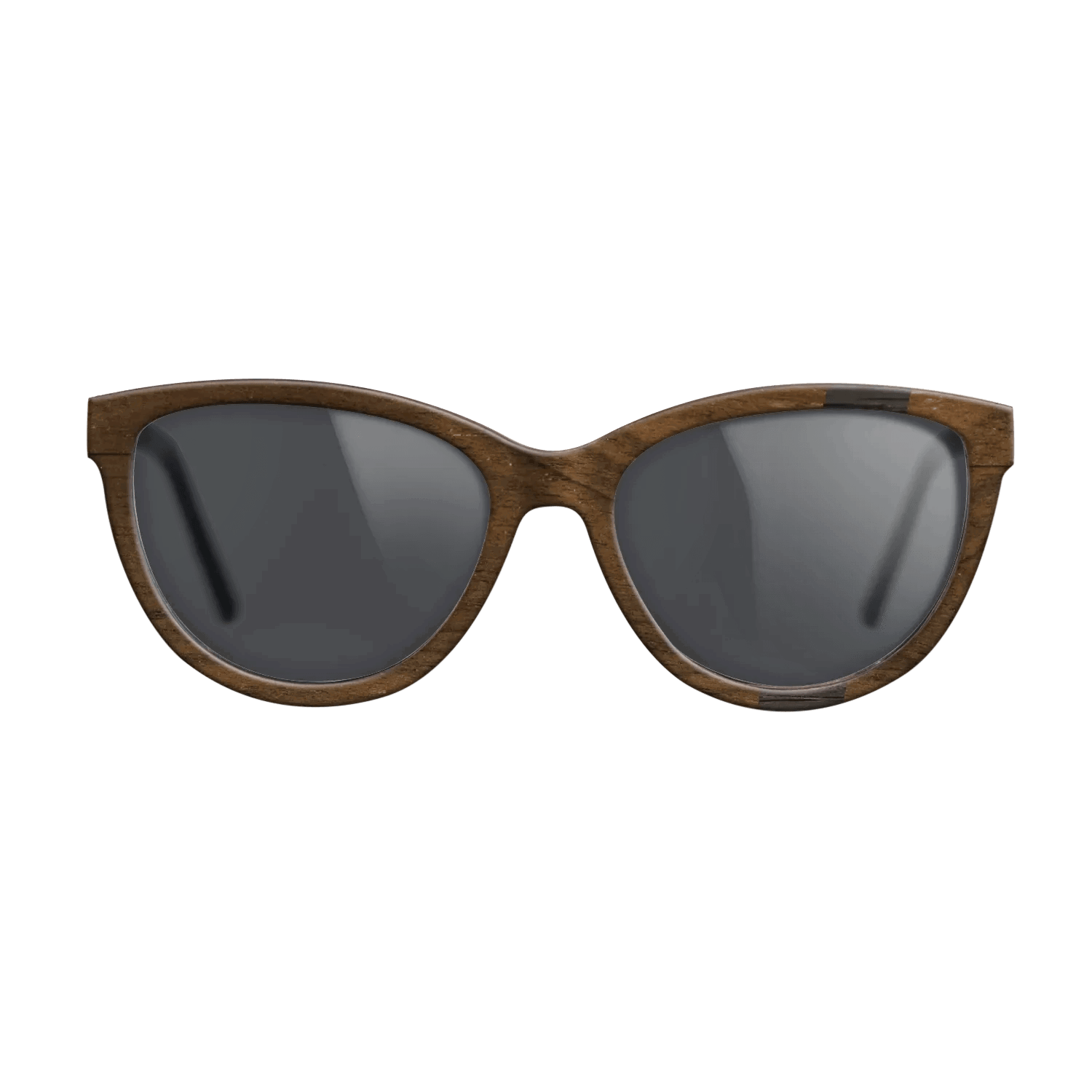 Fumed Oak,Ziricote Dark Quartered: Wedge - The Maiden - Cat - SIRIS wood optic
