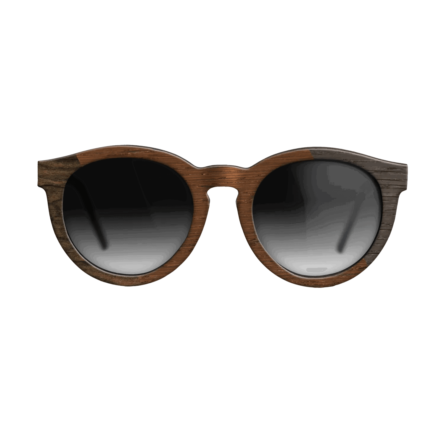 Fumed Oak,Ziricote Dark Quartered,Wenge: Bauhaus - The Rebel - Round - SIRIS wood optic