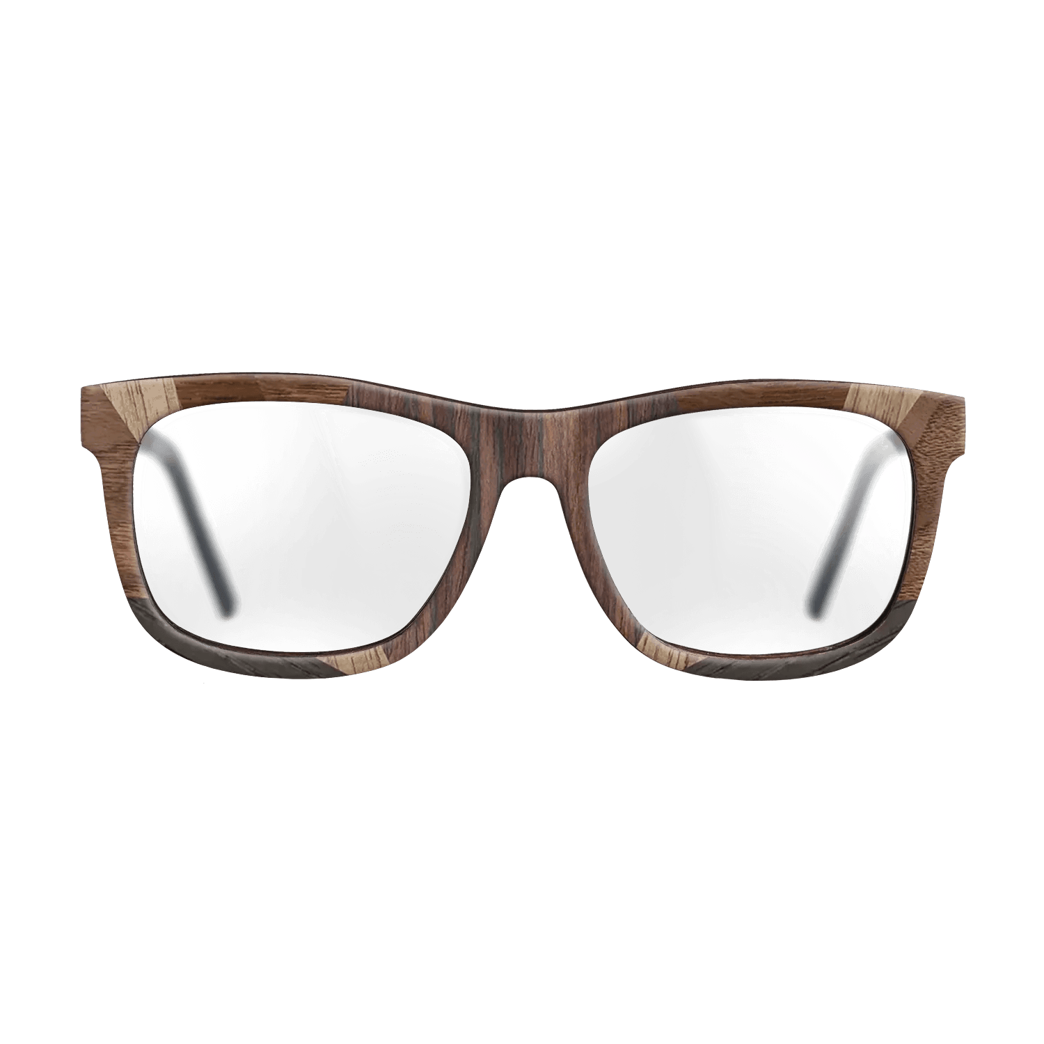 Fumed Oak,Ziricote Light Quartered,Walnut: Straight Grain,Walnut Claro Light: Recursive - The Hero - Square - 1491 - SIRIS wood optic