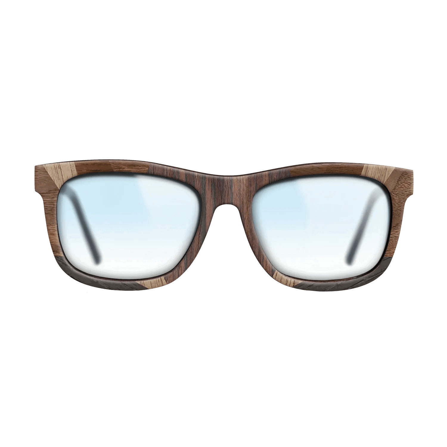 Fumed Oak,Ziricote Light Quartered,Walnut: Straight Grain,Walnut Claro Light: Recursive - The Hero - Square - 1491 - SIRIS wood optic