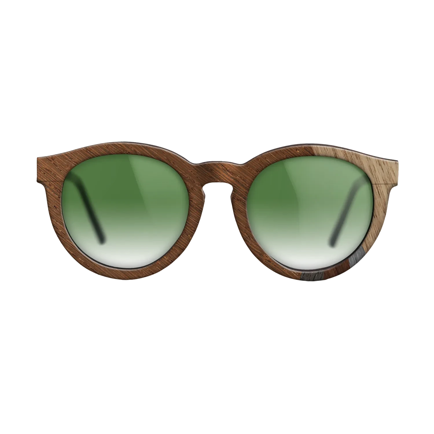 Wenge,Poplar Dyed: Grey,Walnut: Straight Grain,Walnut Claro Dark,Fumed Oak: Fractal - The Rebel - Round - SIRIS wood optic