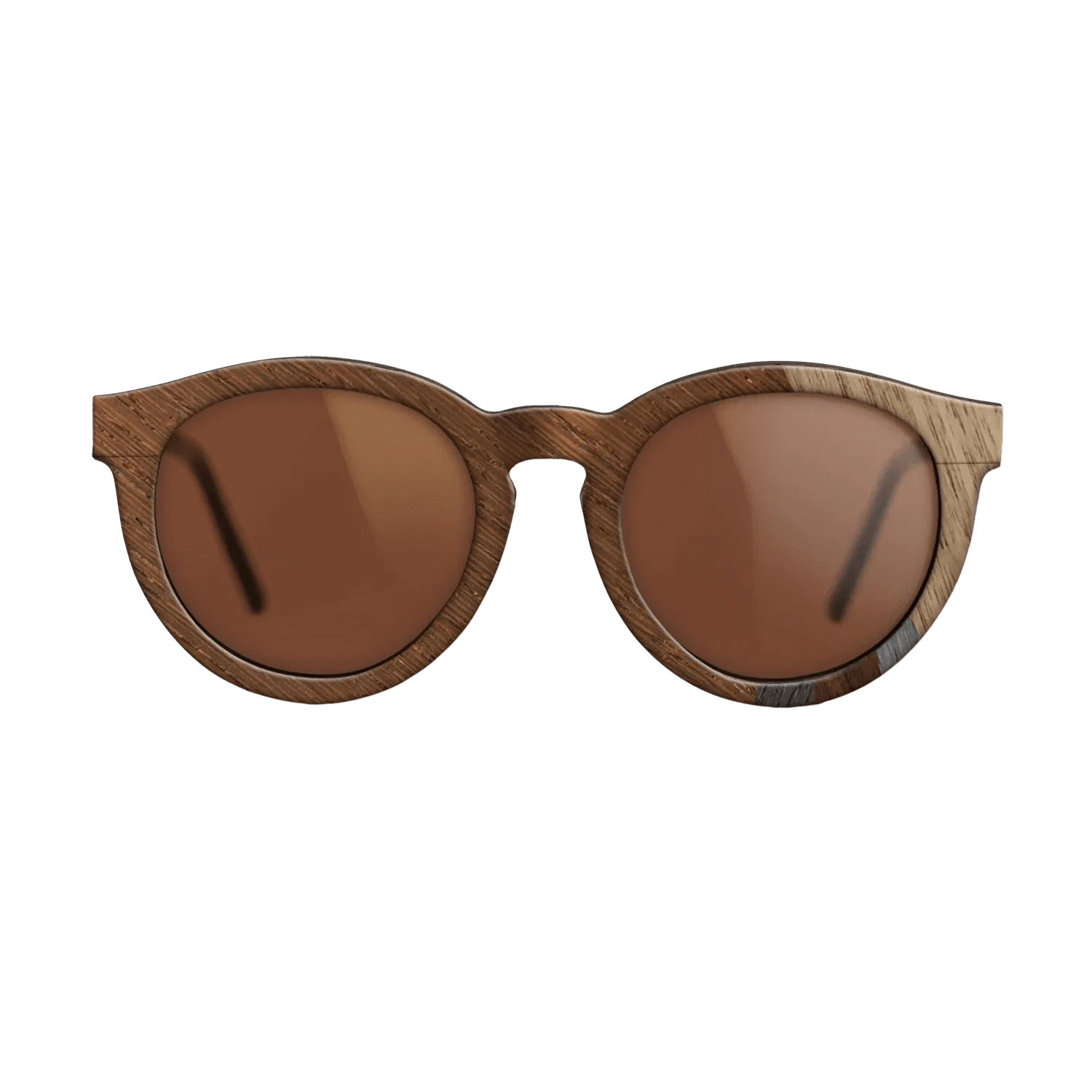 Wenge,Poplar Dyed: Grey,Walnut: Straight Grain,Walnut Claro Dark,Fumed Oak: Fractal - The Rebel - Round - SIRIS wood optic