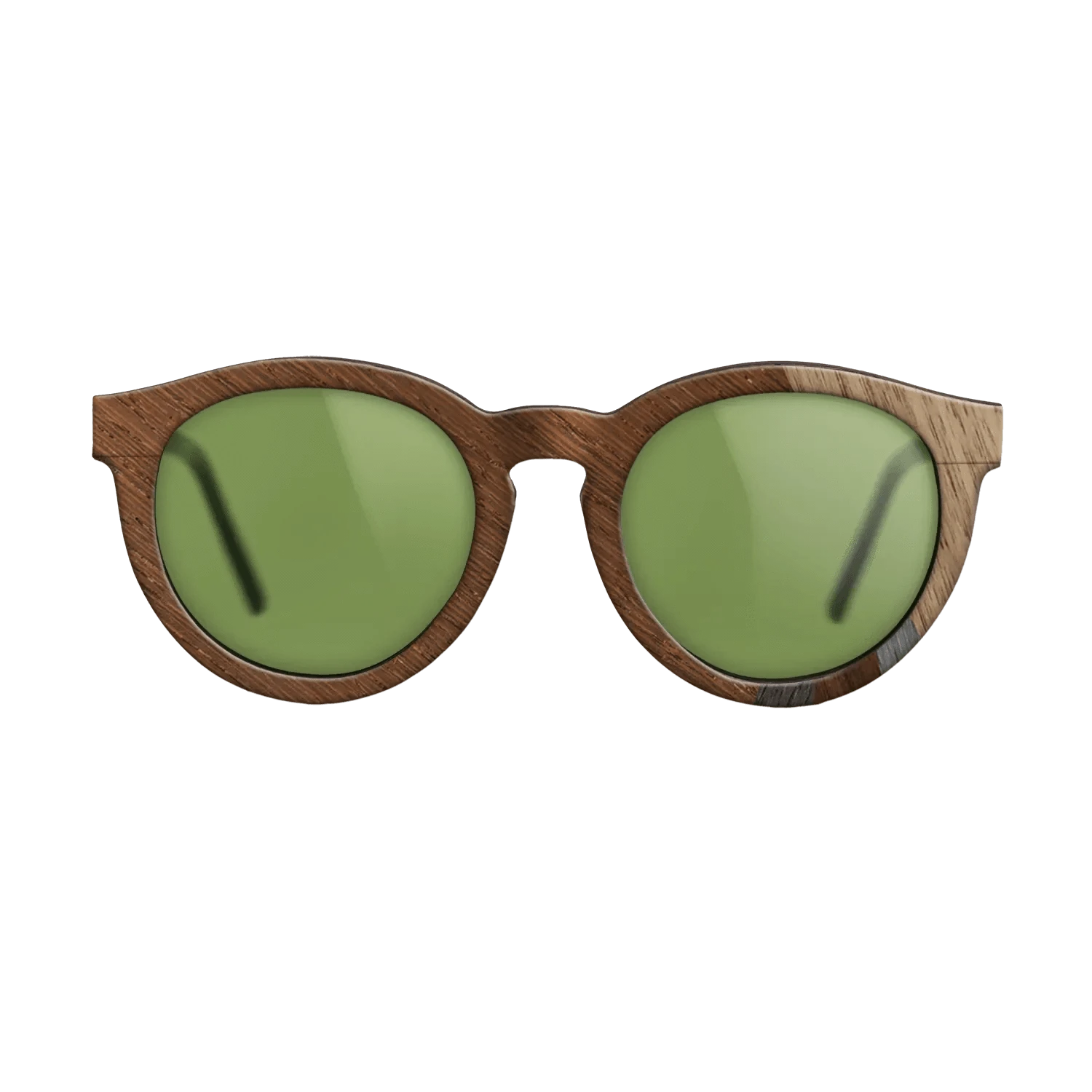 Wenge,Poplar Dyed: Grey,Walnut: Straight Grain,Walnut Claro Dark,Fumed Oak: Fractal - The Rebel - Round - SIRIS wood optic