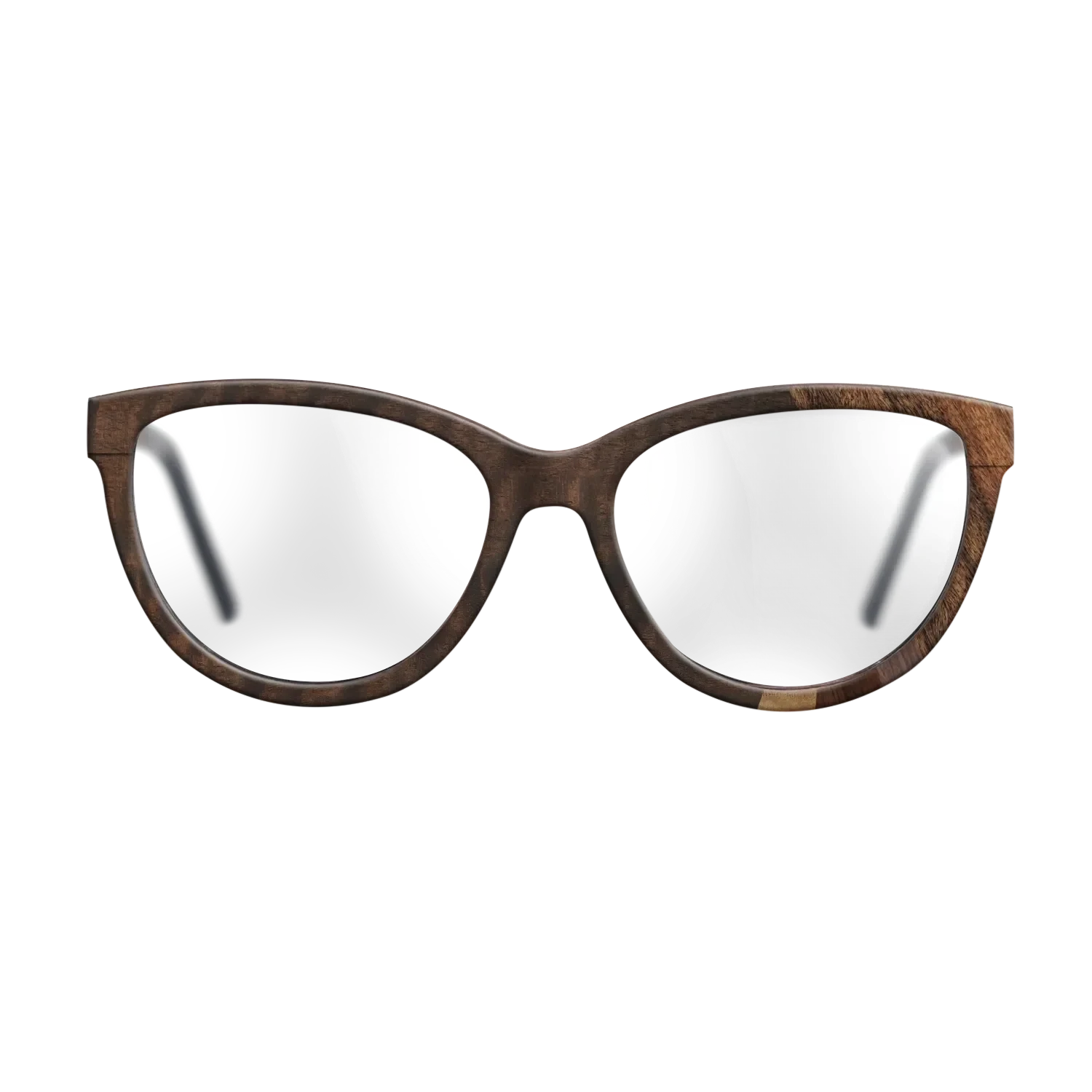 Walnut Claro Light,Olive Burl,Fumed Eucalyptus,Walnut Claro Dark,Santos Rosewood Dark: Fractal - The Maiden - Cat - SIRIS wood optic