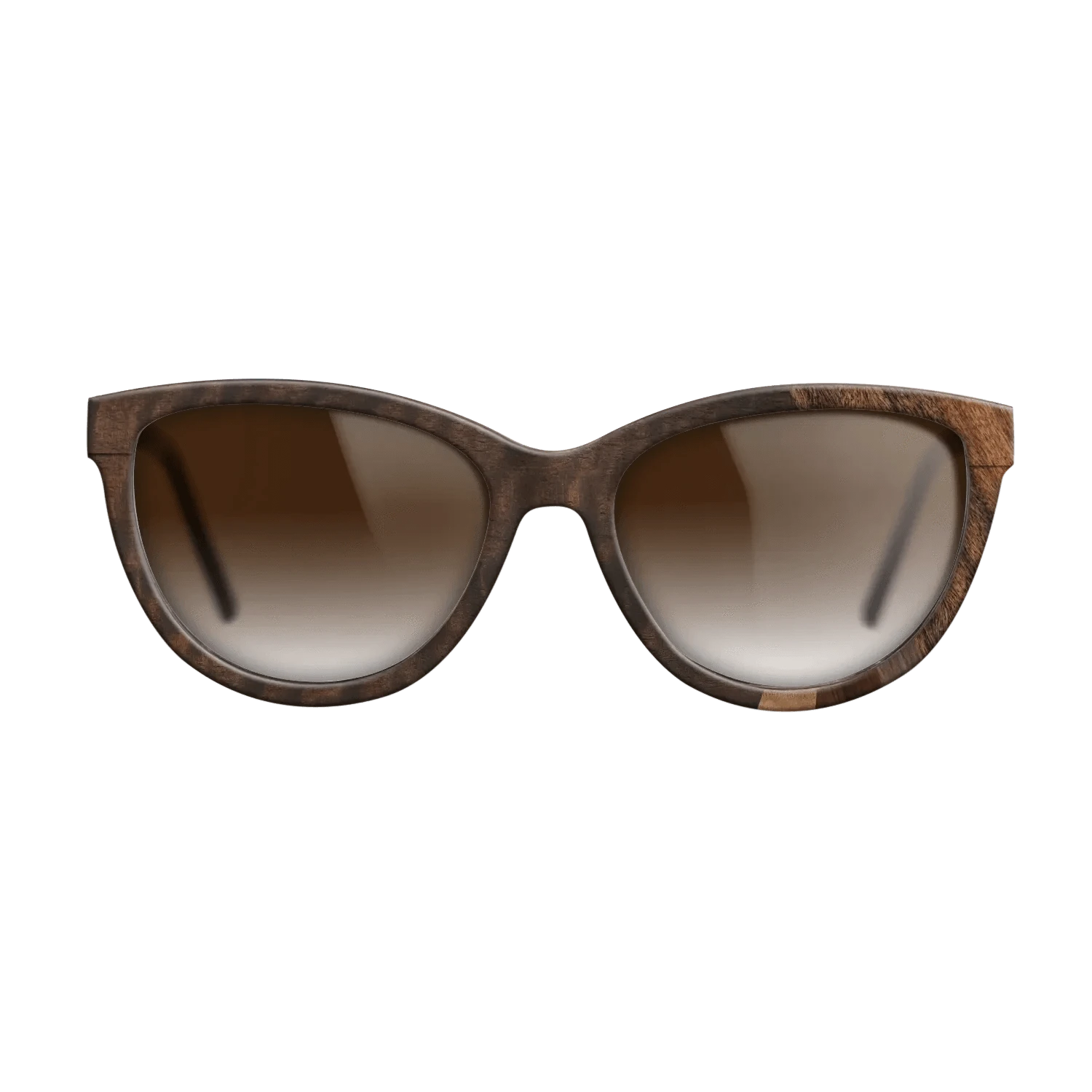 Walnut Claro Light,Olive Burl,Fumed Eucalyptus,Walnut Claro Dark,Santos Rosewood Dark: Fractal - The Maiden - Cat - SIRIS wood optic