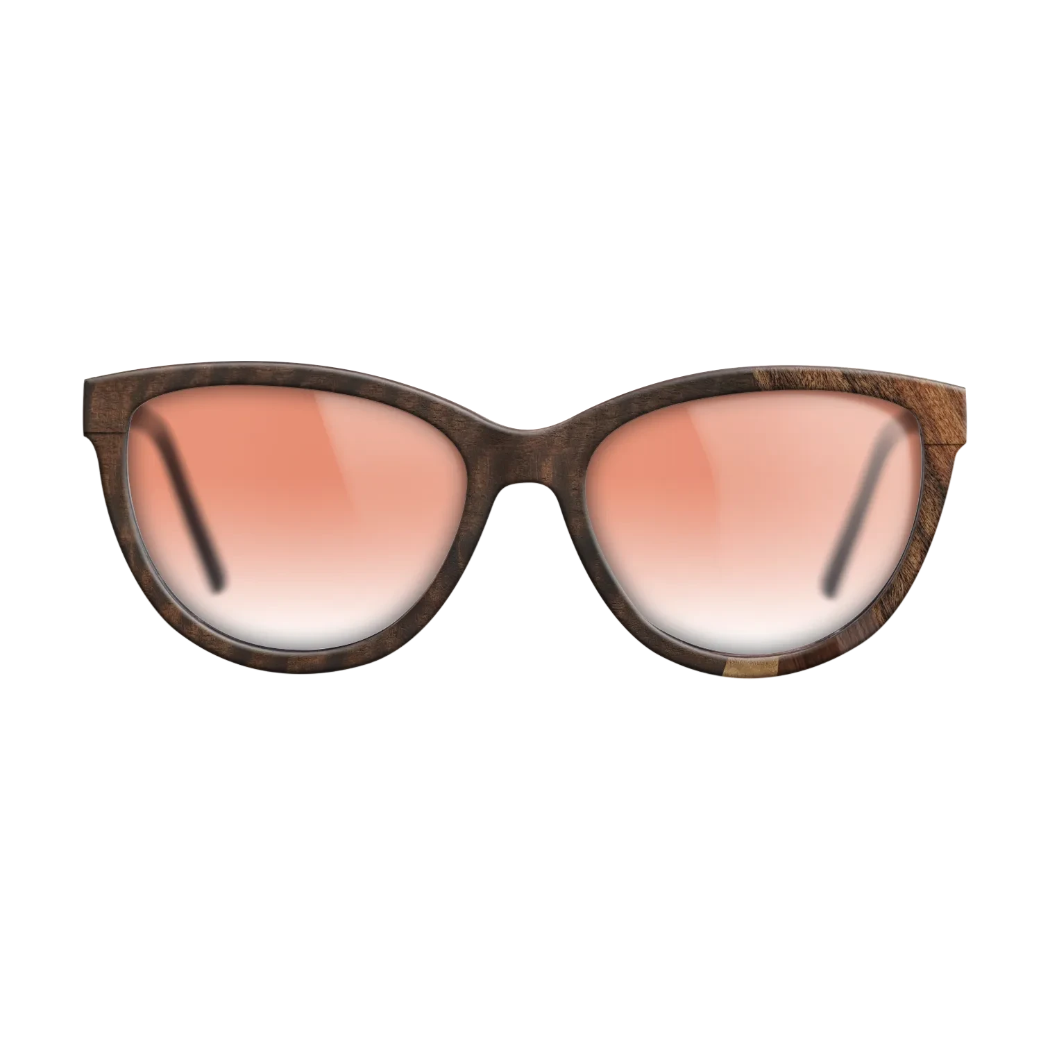Walnut Claro Light,Olive Burl,Fumed Eucalyptus,Walnut Claro Dark,Santos Rosewood Dark: Fractal - The Maiden - Cat - SIRIS wood optic