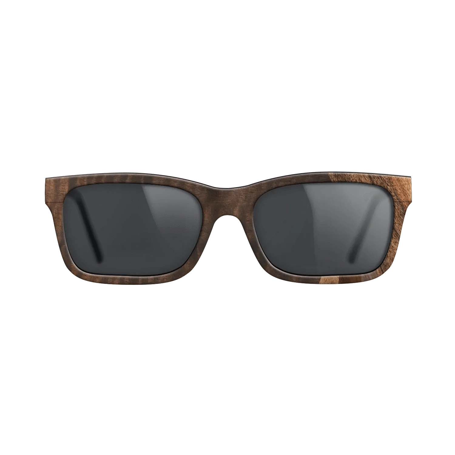 Walnut Claro Light,Olive Burl,Fumed Eucalyptus,Walnut Claro Dark,Santos Rosewood Dark: Fractal - The Sage - Rectangle - SIRIS wood optic