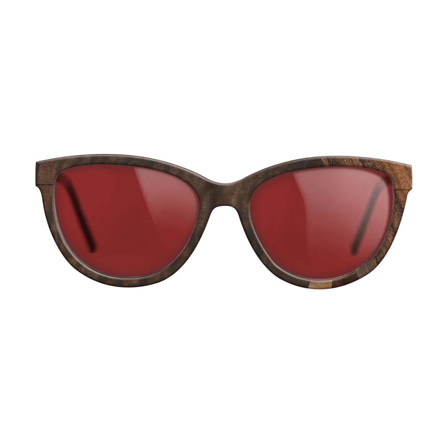Walnut Claro Light,Olive Burl,Fumed Eucalyptus,Walnut Claro Dark,Santos Rosewood Dark: Fractal - The Maiden - Cat - SIRIS wood optic