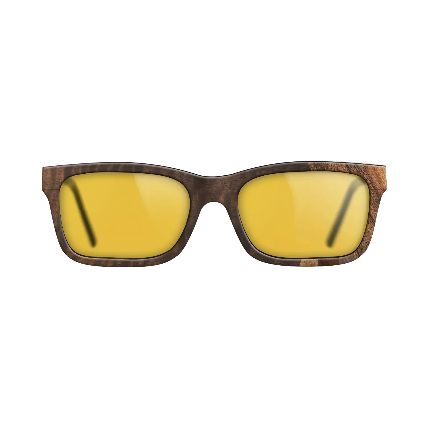Walnut Claro Light,Olive Burl,Fumed Eucalyptus,Walnut Claro Dark,Santos Rosewood Dark: Fractal - The Sage - Rectangle - SIRIS wood optic