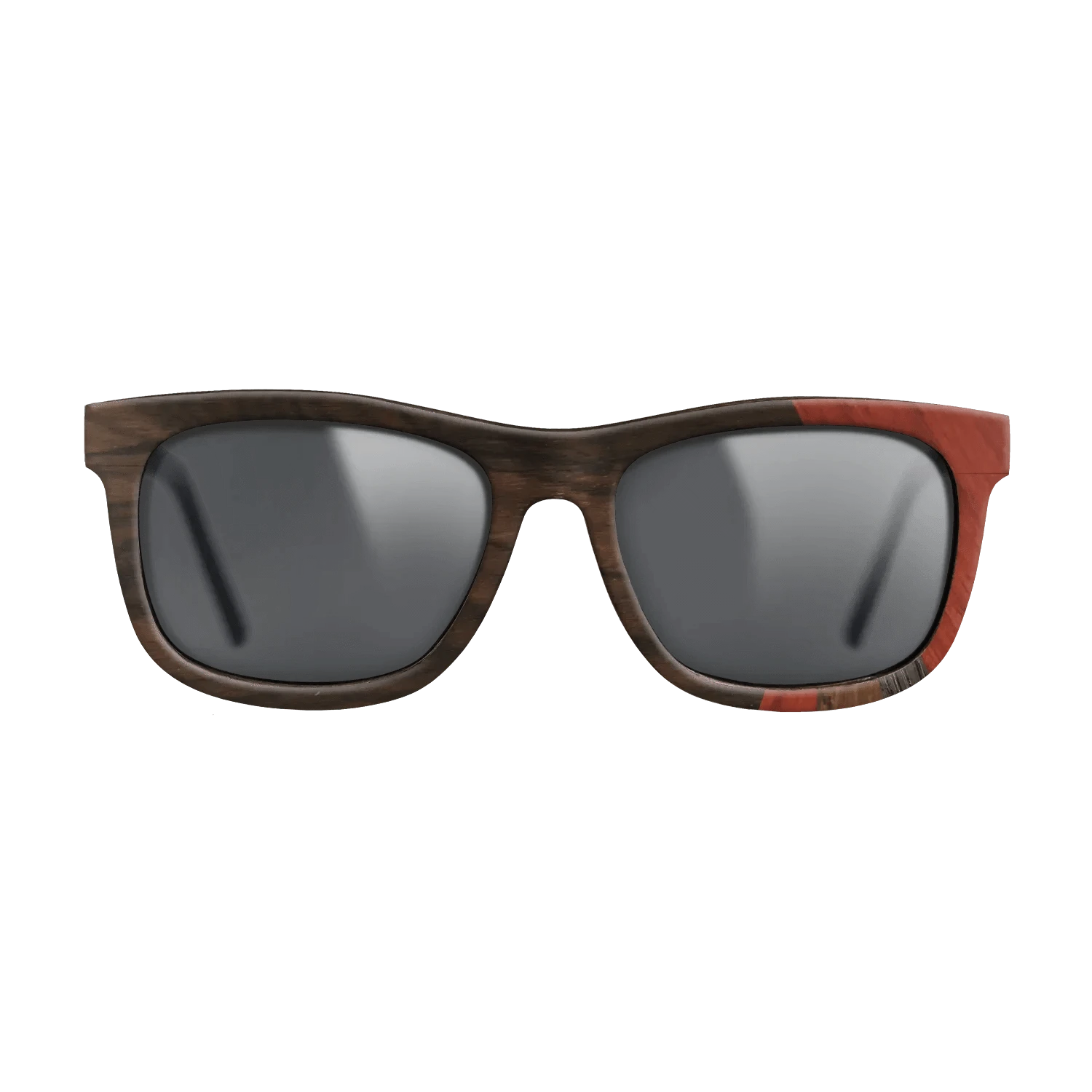 Walnut Claro Light,Fumed Oak,Poplar Dyed: Red,Ziricote Dark Quartered,Walnut Claro Dark: Fractal - The Hero - Square - SIRIS wood optic