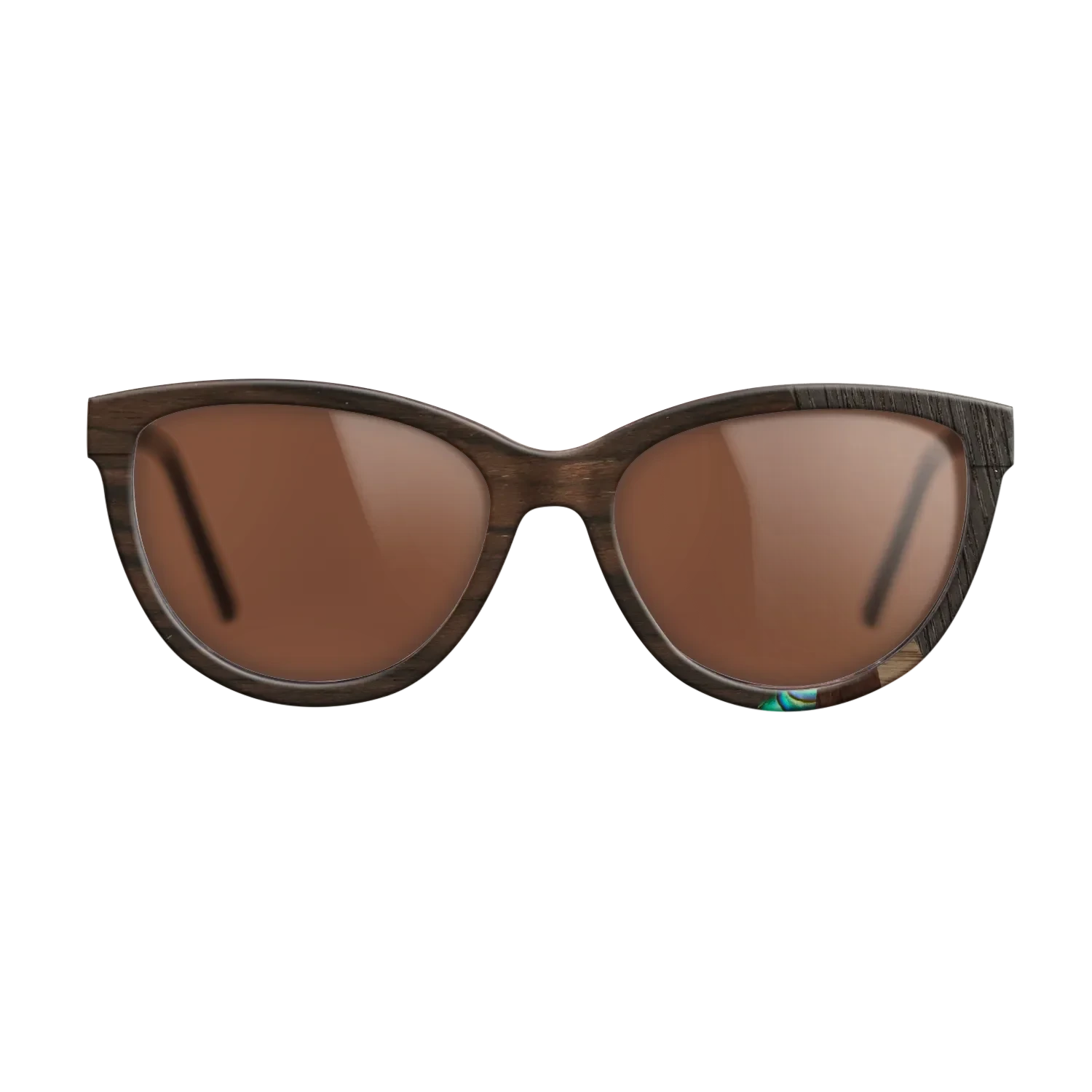 Walnut Claro Dark,Fumed Oak,Abalone Shell,Ziricote Dark Quartered,Walnut Claro Light: Fractal - The Maiden - Cat - SIRIS wood optic