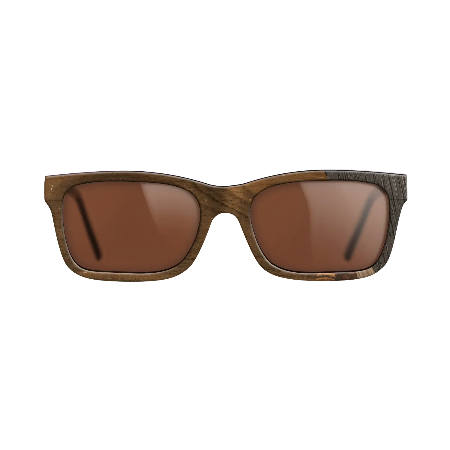 Walnut Claro Dark,Fumed Oak,Walnut: Straight Grain,Wenge,Ziricote Light Quartered: Fractal - The Sage - Rectangle - SIRIS wood optic