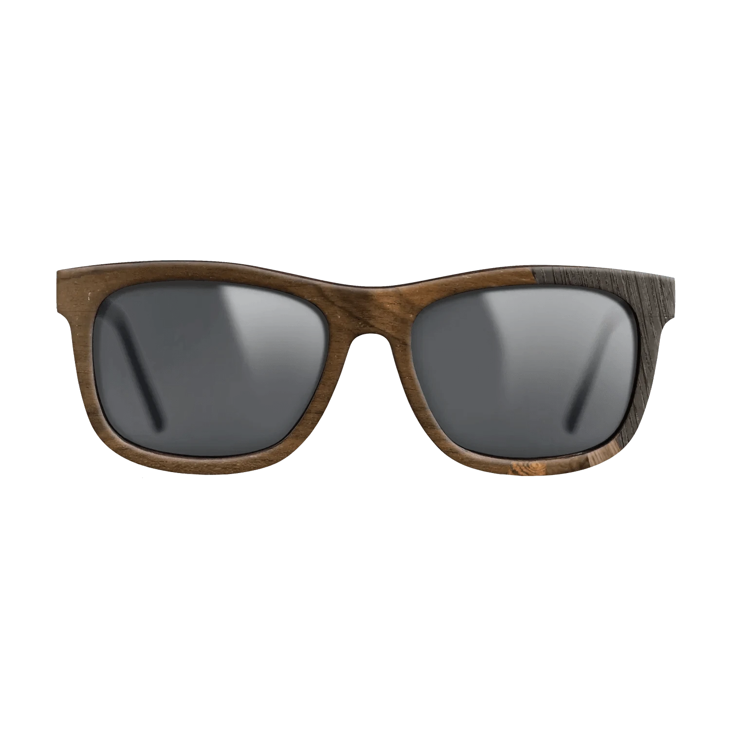 Walnut Claro Dark,Fumed Oak,Walnut: Straight Grain,Wenge,Ziricote Light Quartered: Fractal - The Hero - Square - SIRIS wood optic