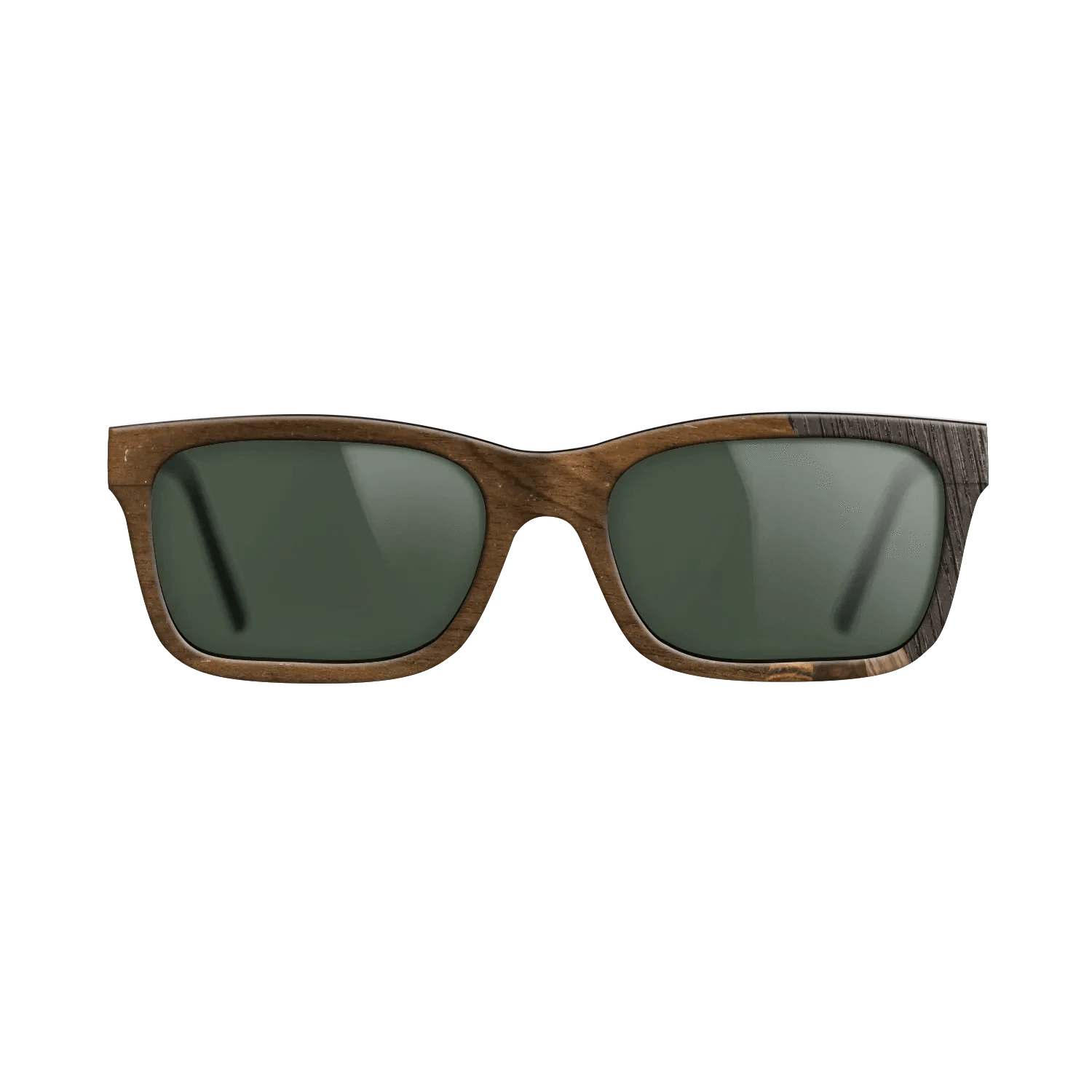 Walnut Claro Dark,Fumed Oak,Walnut: Straight Grain,Wenge,Ziricote Light Quartered: Fractal - The Sage - Rectangle - SIRIS wood optic