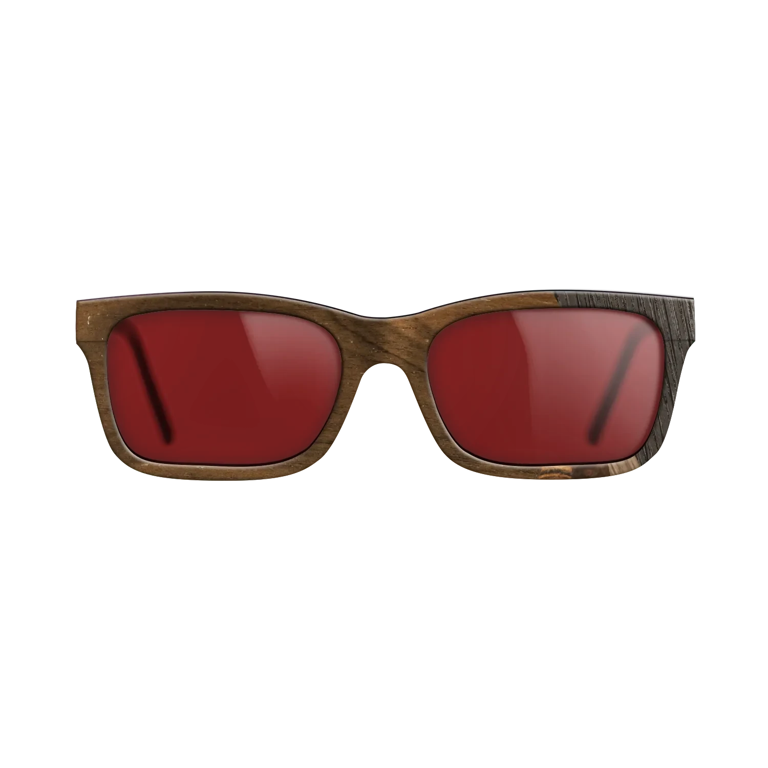 Walnut Claro Dark,Fumed Oak,Walnut: Straight Grain,Wenge,Ziricote Light Quartered: Fractal - The Sage - Rectangle - SIRIS wood optic