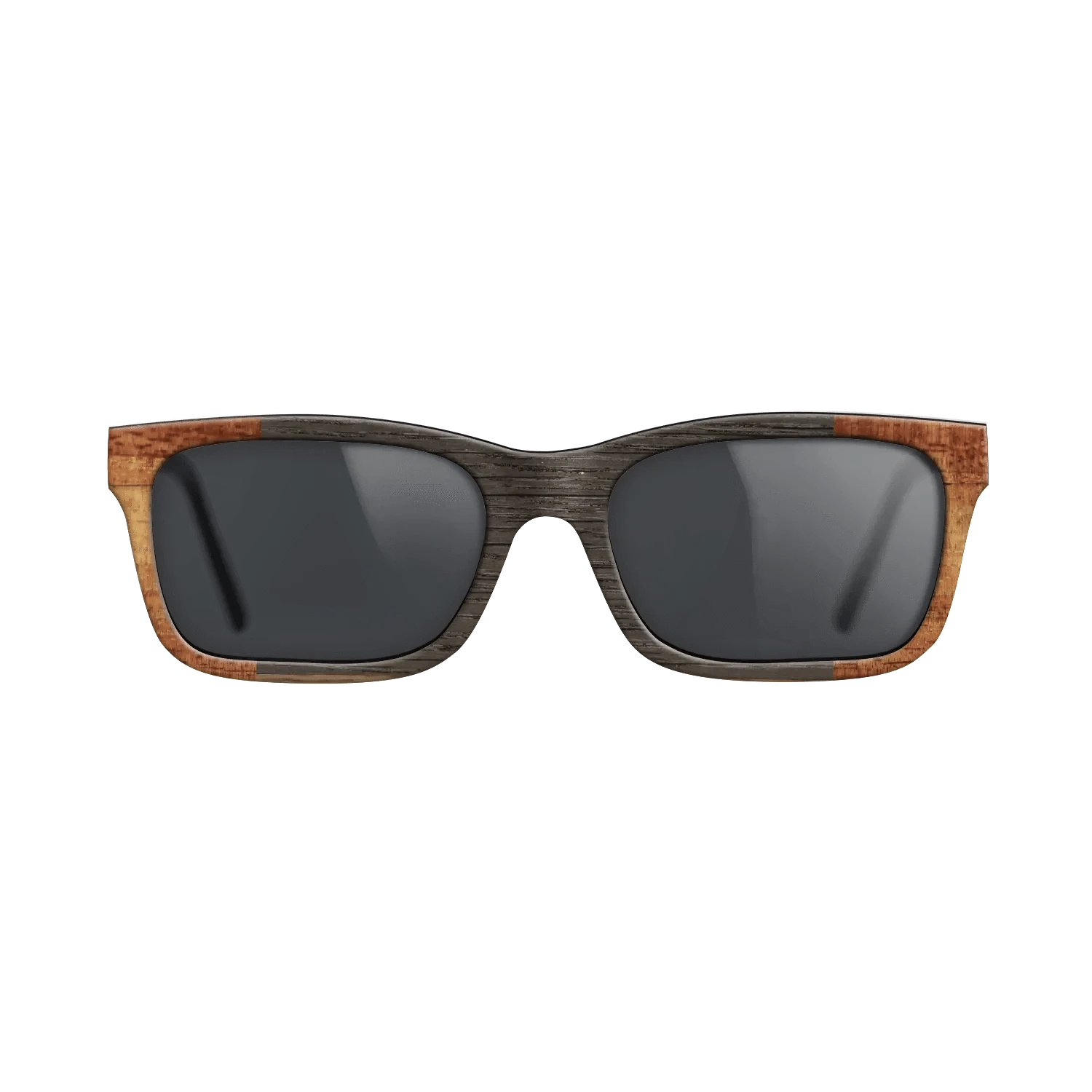 Koa,Fumed Oak,Walnut: Straight Grain,Wenge,Walnut Claro Dark: Recursive - The Sage - Rectangle - SIRIS wood optic