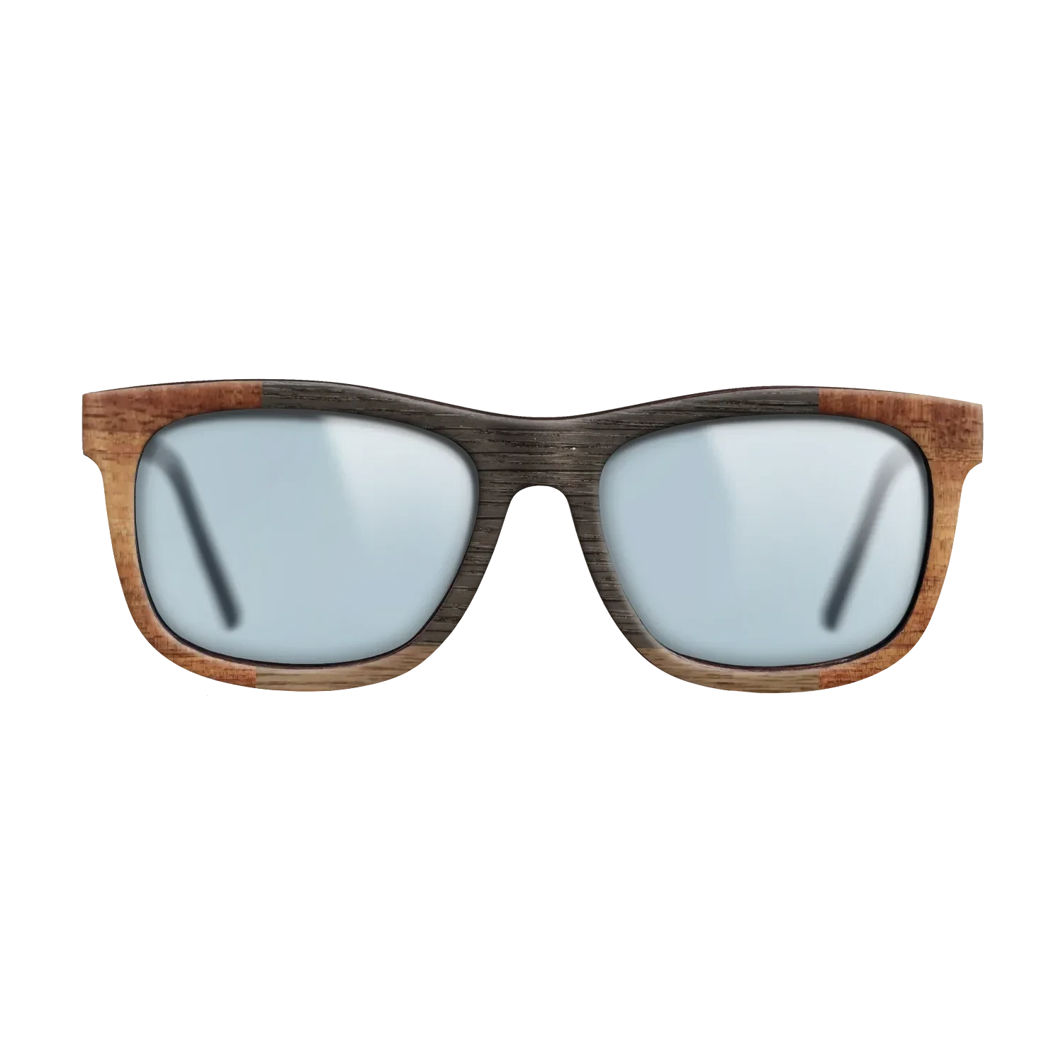 Koa,Fumed Oak,Walnut: Straight Grain,Wenge,Walnut Claro Dark: Recursive - The Hero - Square - SIRIS wood optic