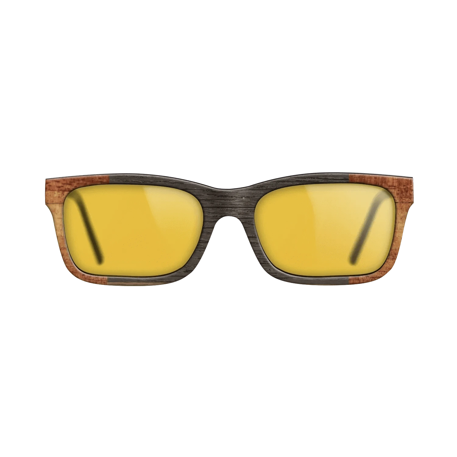 Koa,Fumed Oak,Walnut: Straight Grain,Wenge,Walnut Claro Dark: Recursive - The Sage - Rectangle - SIRIS wood optic