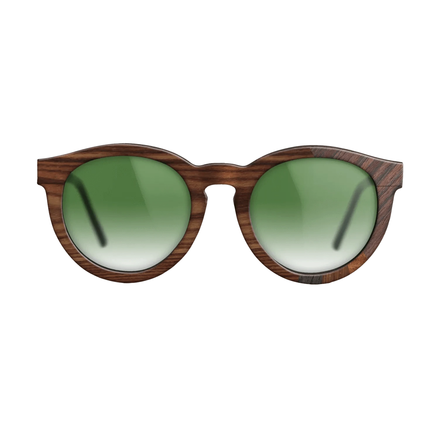 Wenge,Rosewood Reconstituted,Olive Burl,Walnut Claro Dark,Fumed Oak,Koa,Kingwood: Fractal - The Rebel - Round - SIRIS wood optic