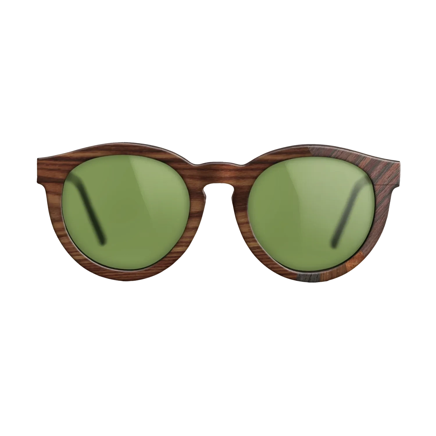 Wenge,Rosewood Reconstituted,Olive Burl,Walnut Claro Dark,Fumed Oak,Koa,Kingwood: Fractal - The Rebel - Round - SIRIS wood optic