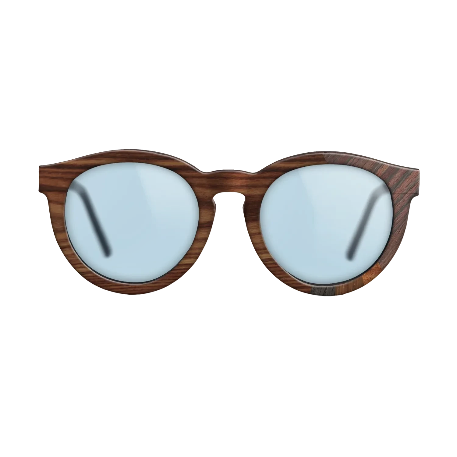 Wenge,Rosewood Reconstituted,Olive Burl,Walnut Claro Dark,Fumed Oak,Koa,Kingwood: Fractal - The Rebel - Round - SIRIS wood optic