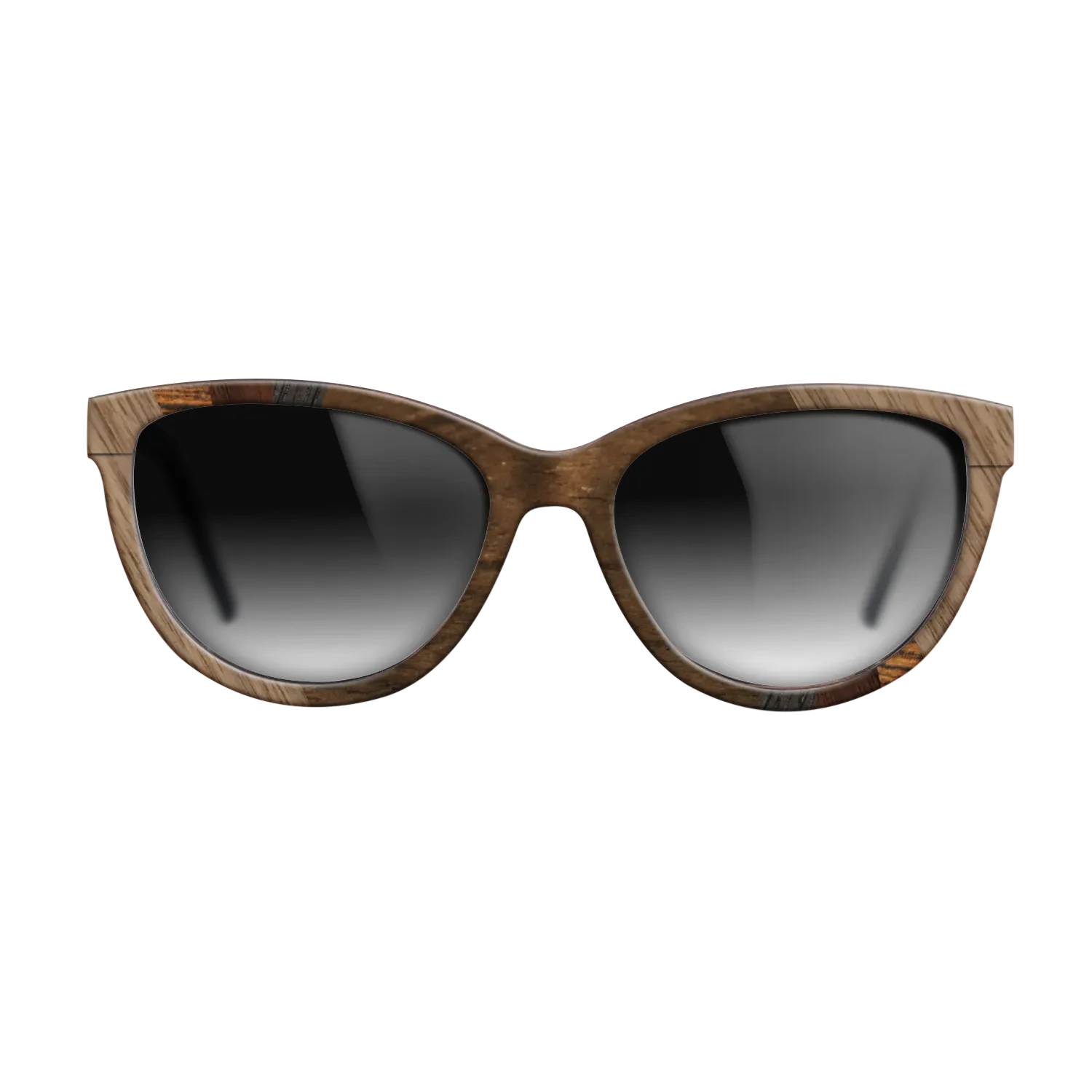 Louro Preto,Bocote,Walnut: Straight Grain,Ziricote Dark Quartered: Fractal - The Maiden - Cat - SIRIS wood optic