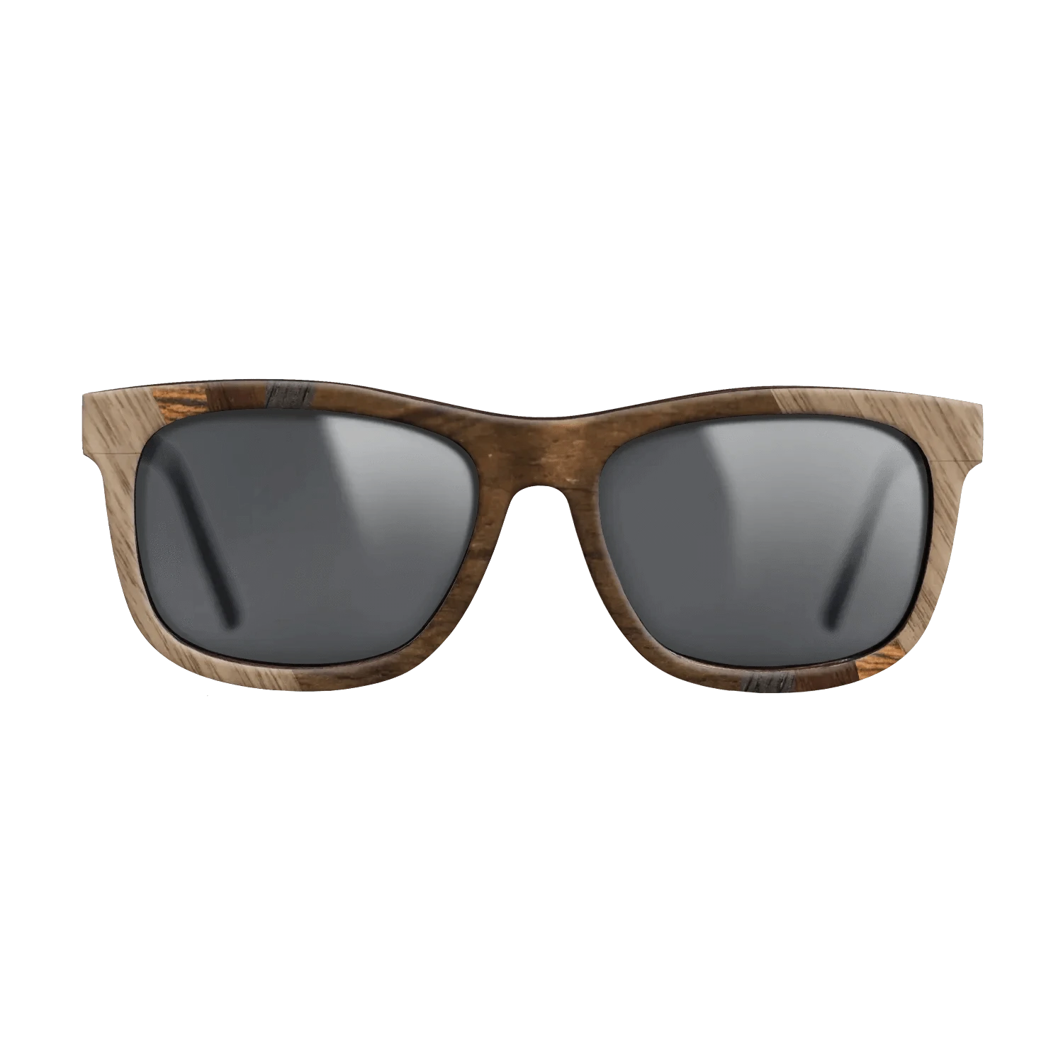 Louro Preto,Bocote,Walnut: Straight Grain,Ziricote Dark Quartered: Fractal - The Hero - Square - SIRIS wood optic