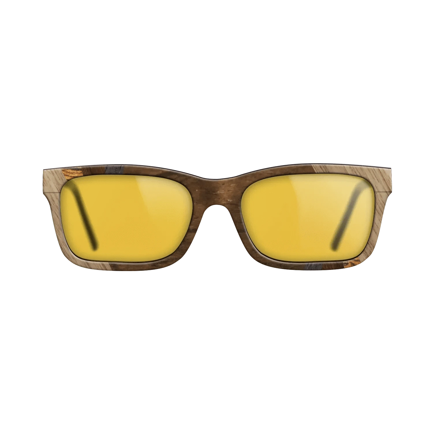 Louro Preto,Bocote,Walnut: Straight Grain,Ziricote Dark Quartered: Fractal - The Sage - Rectangle - SIRIS wood optic