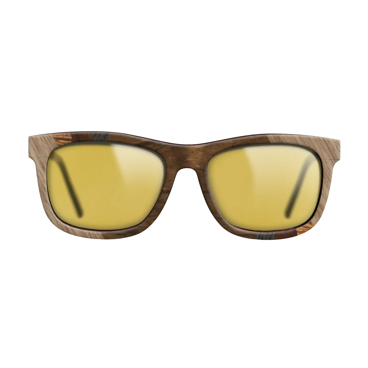 Louro Preto,Bocote,Walnut: Straight Grain,Ziricote Dark Quartered: Fractal - The Hero - Square - SIRIS wood optic