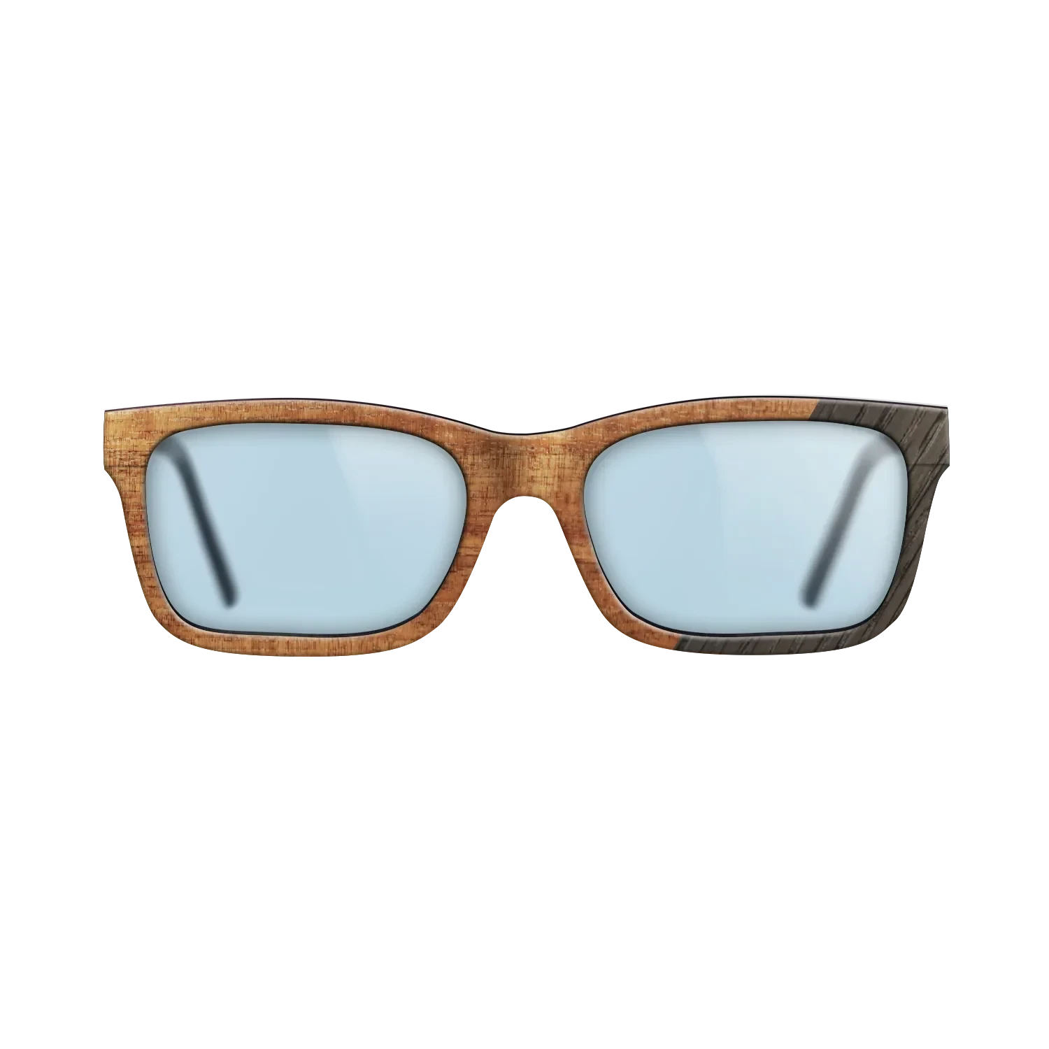 Koa,Fumed Oak: Dicut - The Sage - Rectangle - SIRIS wood optic